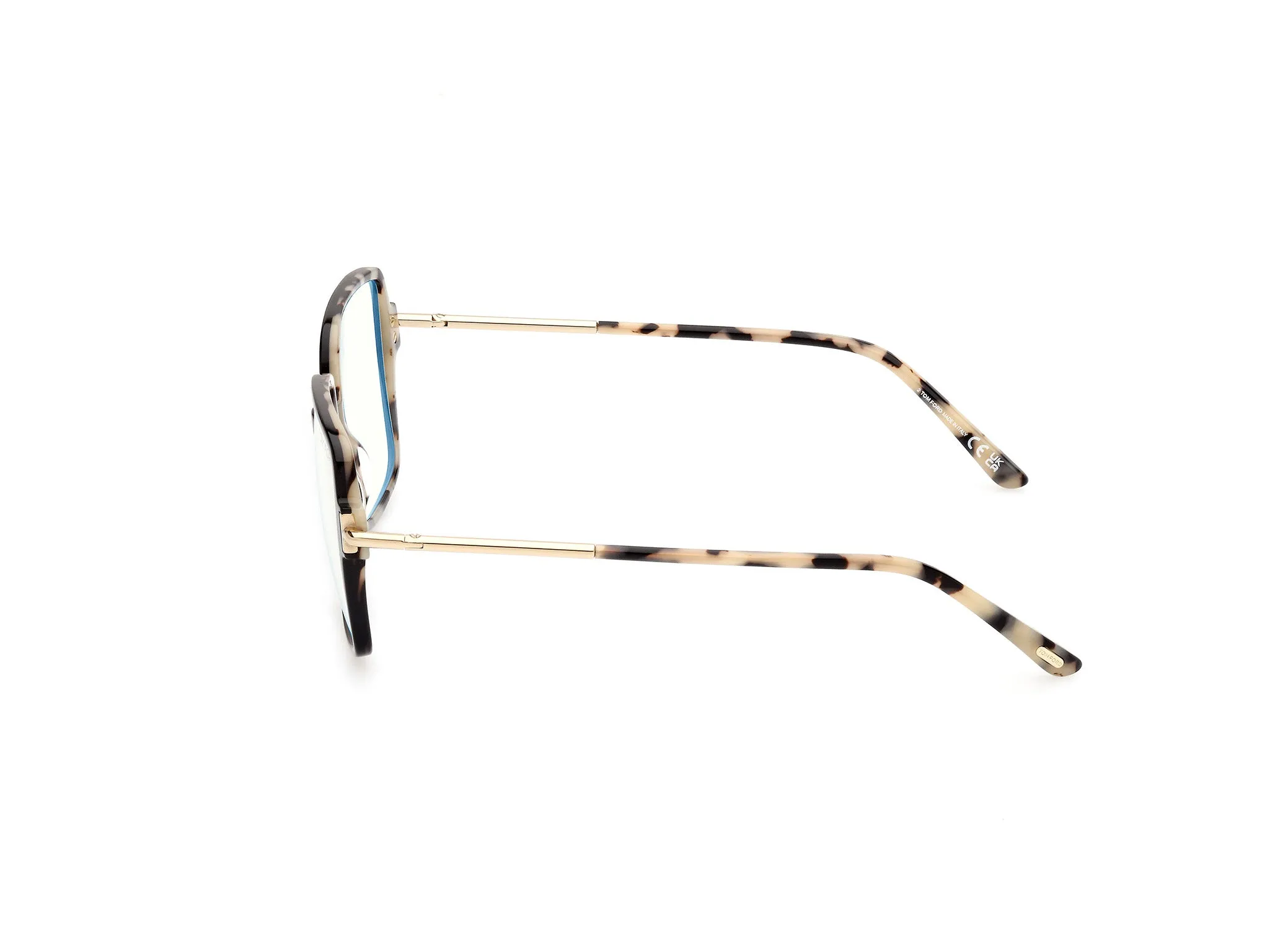 TOM FORD FT5915-B 5 Montature da vista Acetato Nero Squadrata Normale - immagine 2