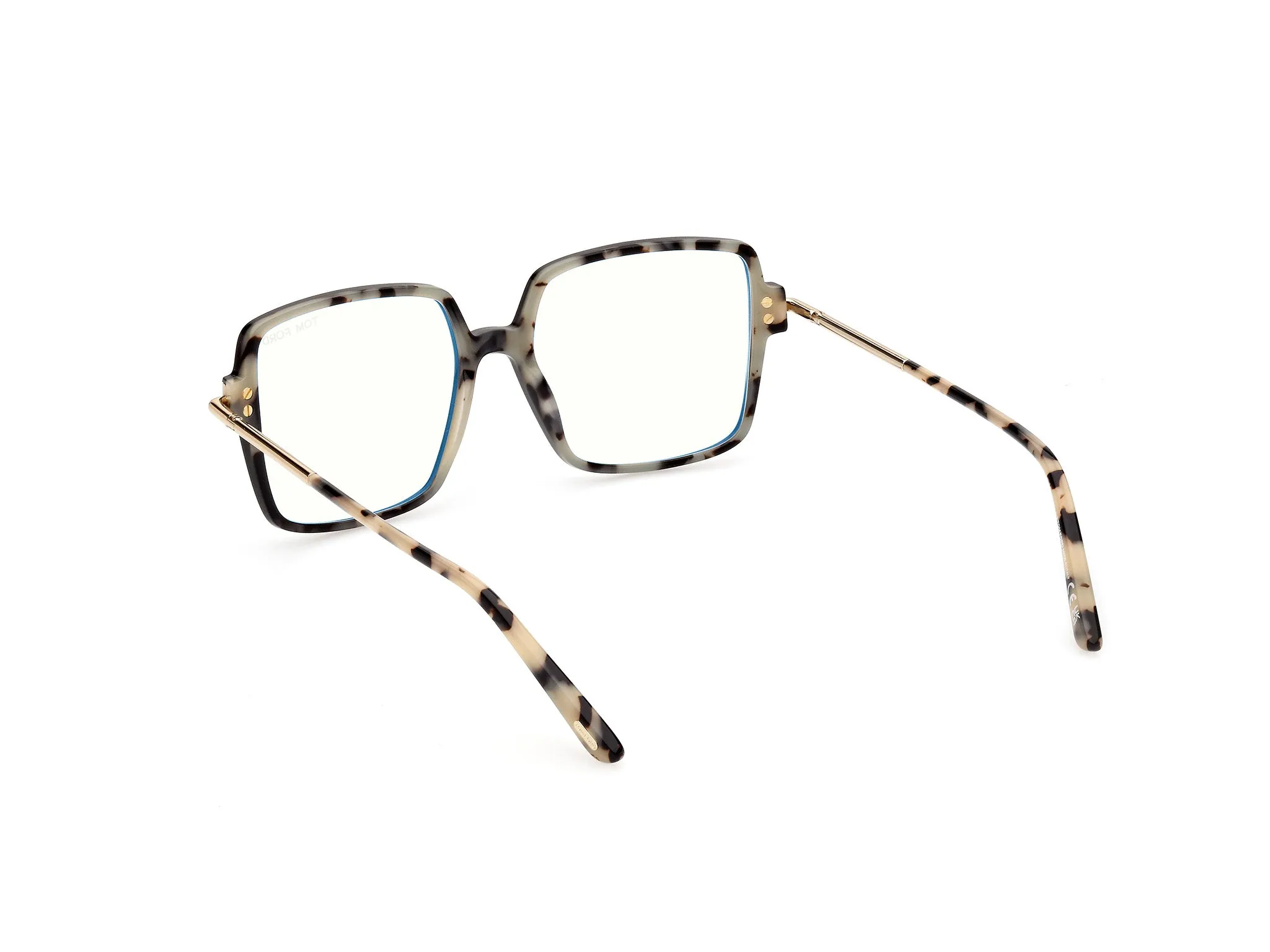 TOM FORD FT5915-B 5 Montature da vista Acetato Nero Squadrata Normale - immagine 4