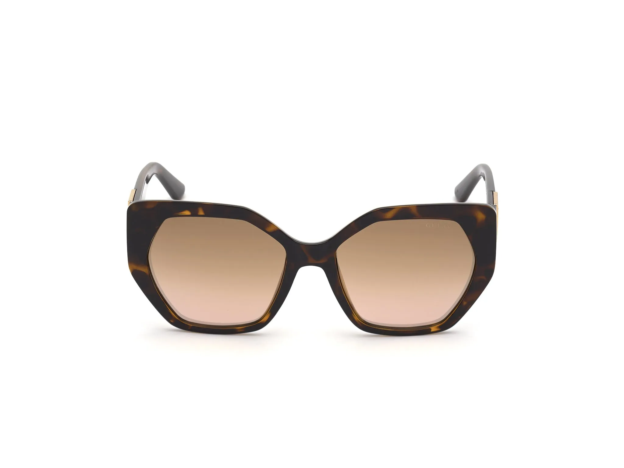 Guess GU7741 52G Occhiali da sole Iniettato Havana Marrone Geometrica Normale - immagine 3