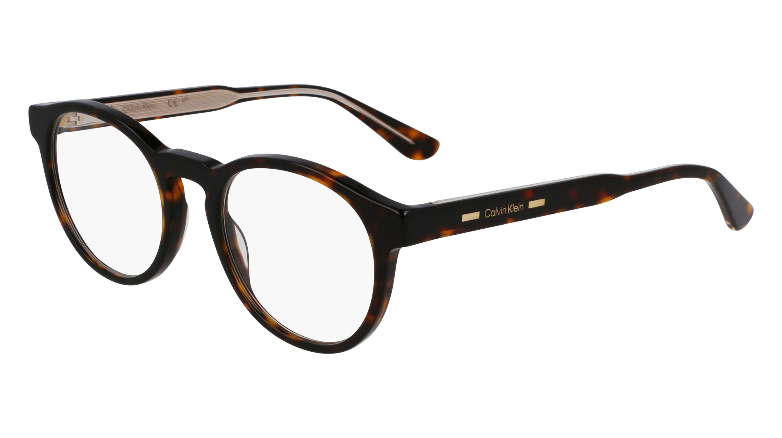 Calvin Klein 206 Montature da vista Acetato Havana Rotonda Normale - immagine 1