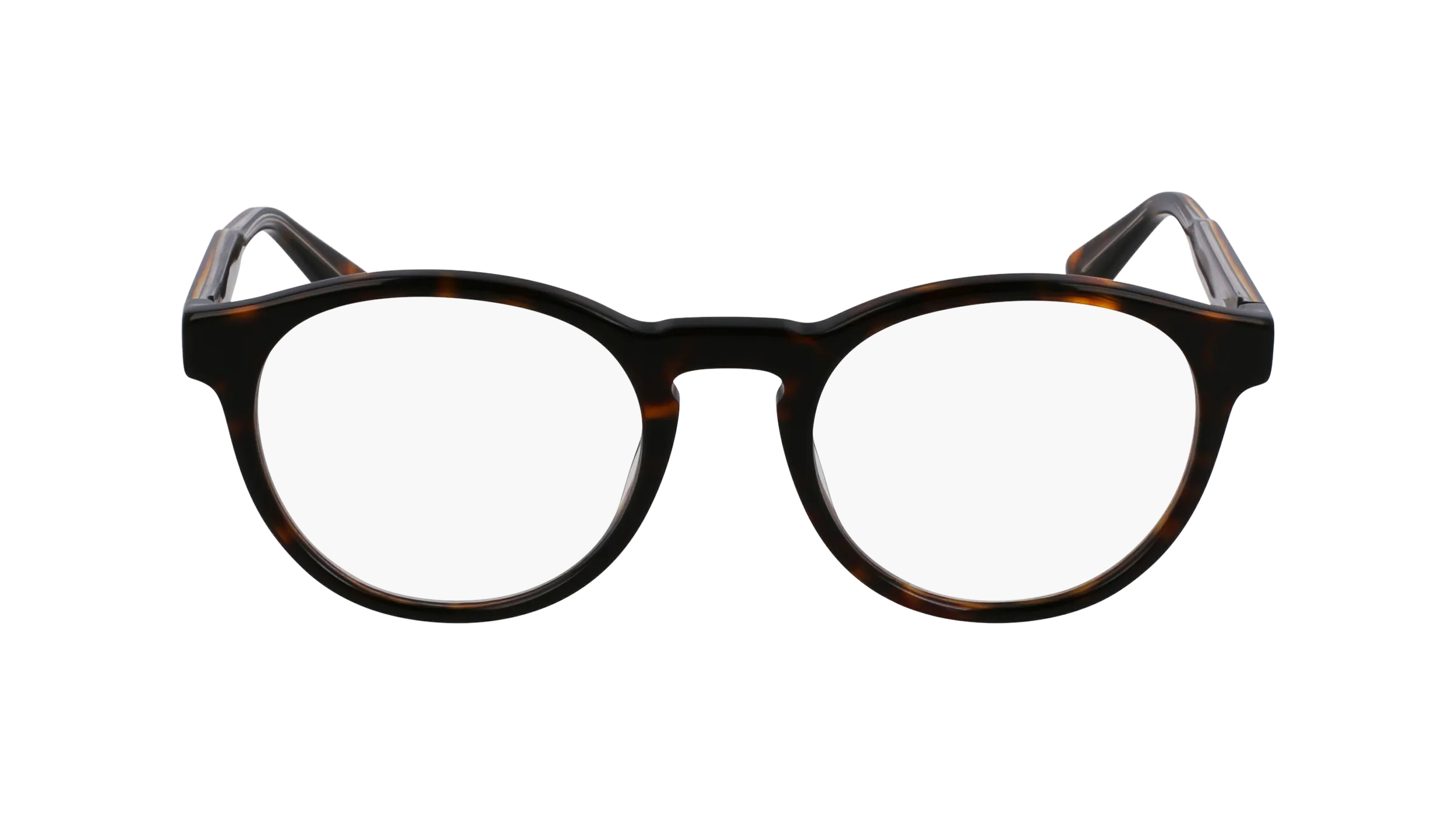 Calvin Klein 206 Montature da vista Acetato Havana Rotonda Normale - immagine 2