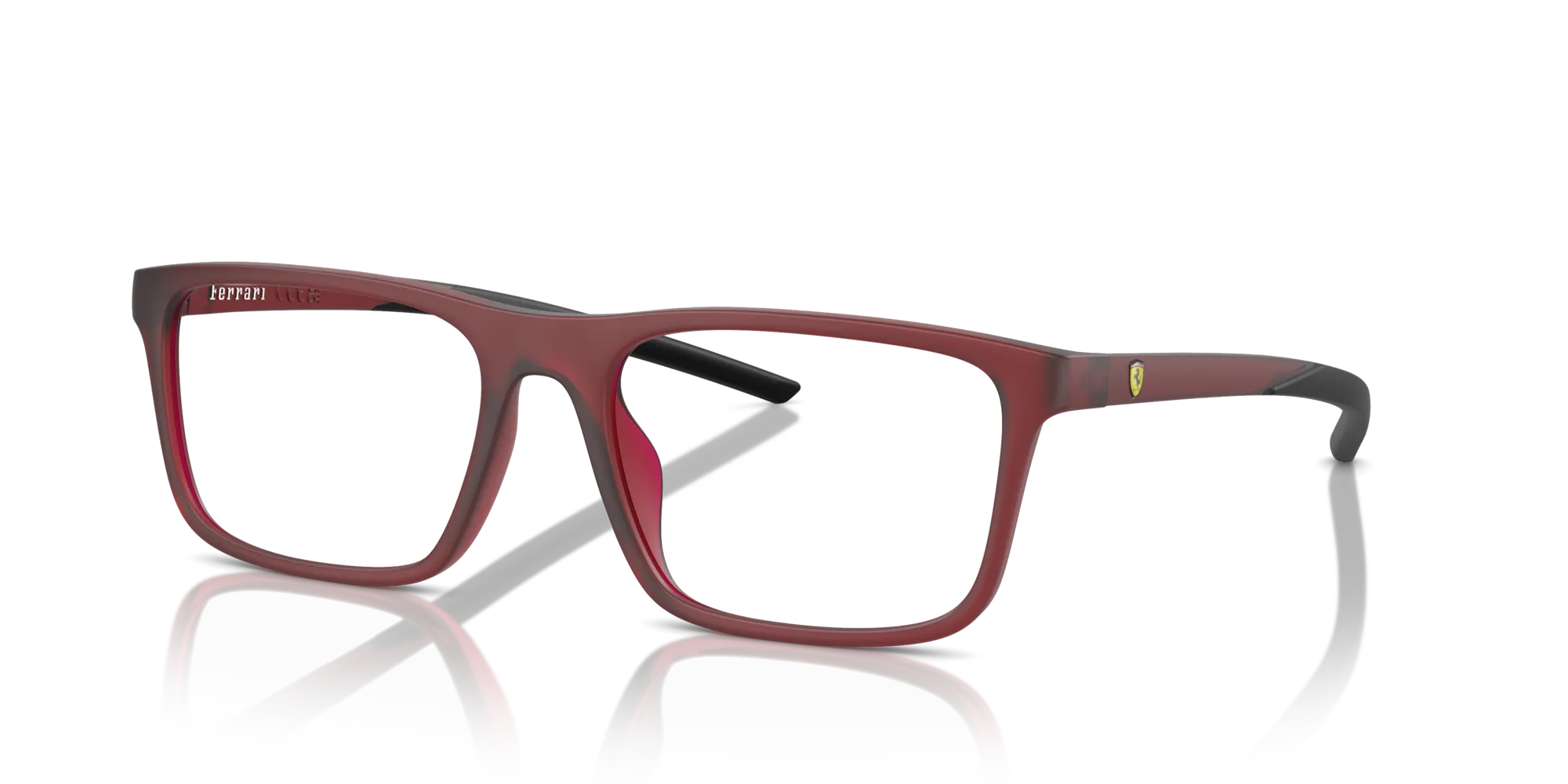 Ferrari Scuderia FZ8001U 508 Montature da vista Iniettato Rosso Pillow Normale - immagine 4