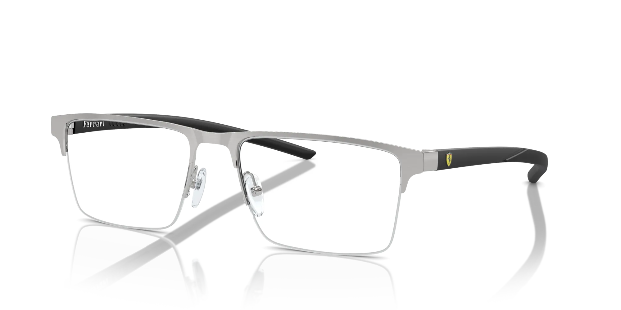 Ferrari Scuderia FZ7001 107 Montature da vista Metallo Argento Pillow Normale - immagine 4