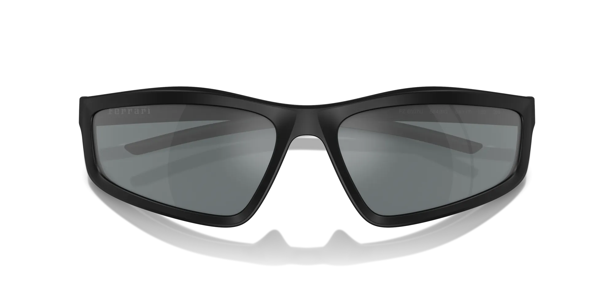 Ferrari Scuderia FZ6007U 504/6G Occhiali da sole Iniettato Nero Grigio Geometrica Specchiate Specchiato - immagine 2