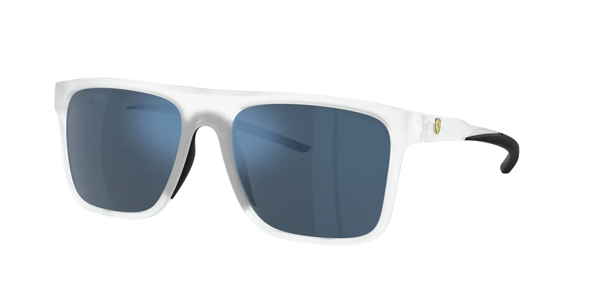 Ferrari Scuderia FZ6006 505/55 Occhiali da sole Iniettato Grigio Blu Squadrata Normale Specchiato - immagine 1