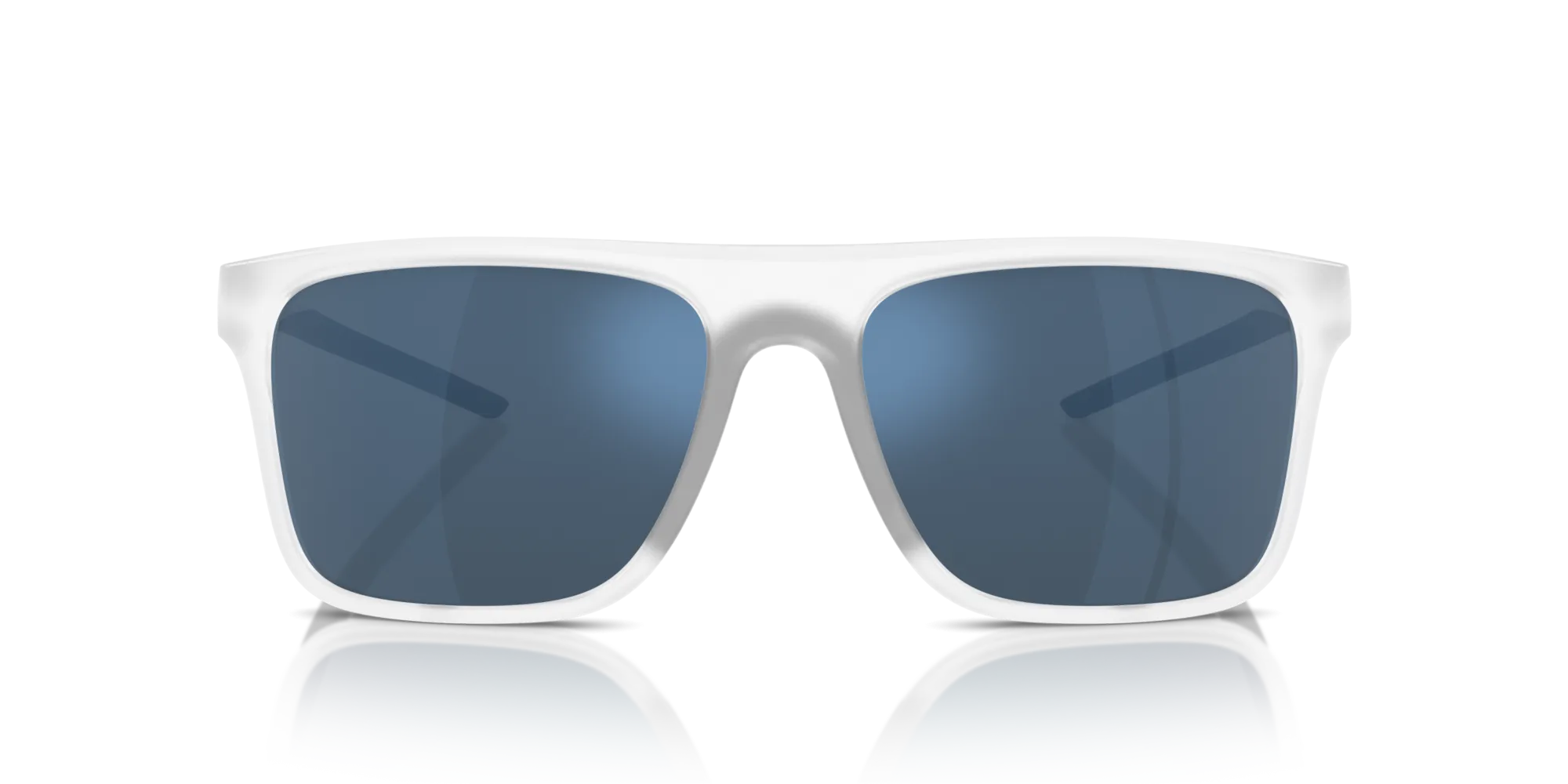 Ferrari Scuderia FZ6006 505/55 Occhiali da sole Iniettato Grigio Blu Squadrata Normale Specchiato - immagine 3