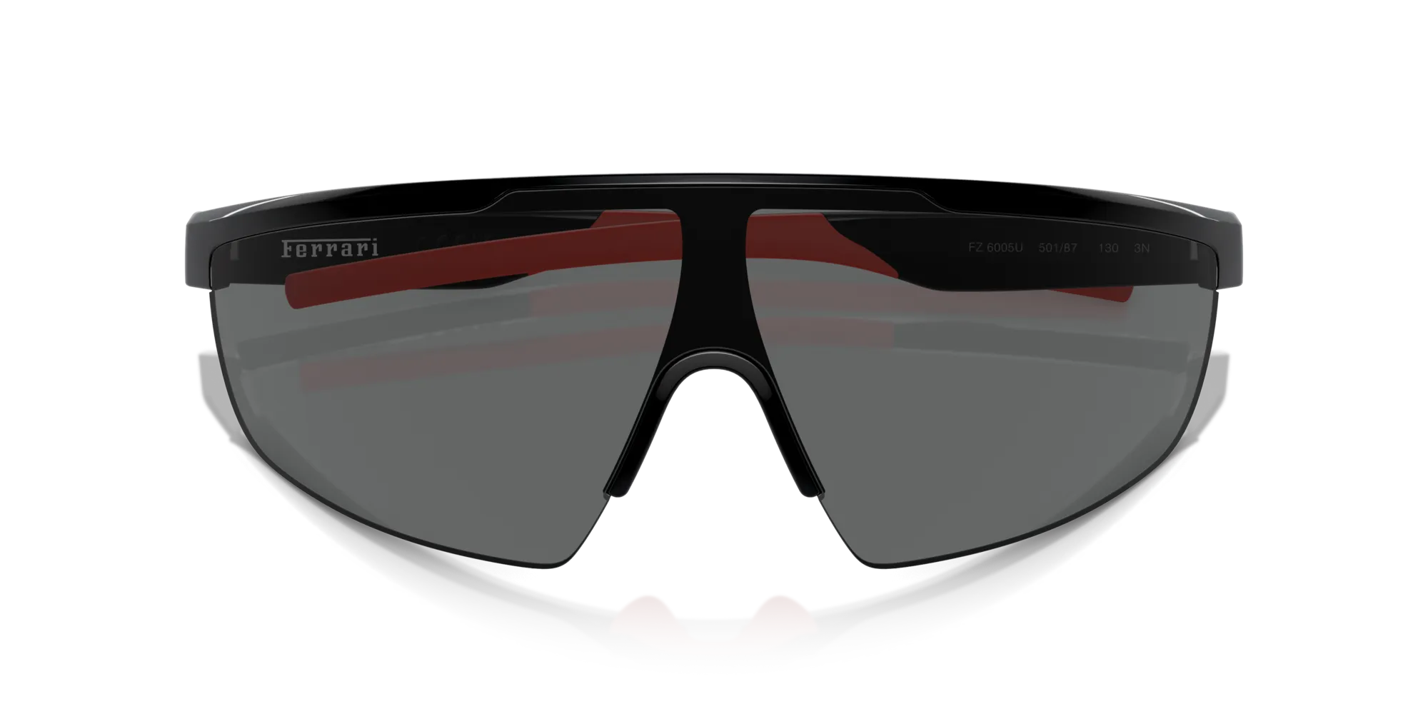 Ferrari Scuderia FZ6005U 501/87 Occhiali da sole Iniettato Nero Grigio Squadrata Normale - immagine 2