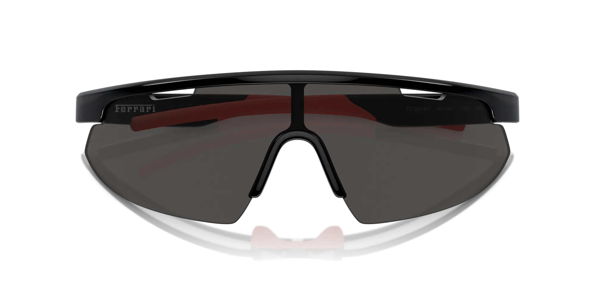 Ferrari Scuderia FZ6004U 501/87 Occhiali da sole Iniettato Nero Grigio Geometrica Normale - immagine 2