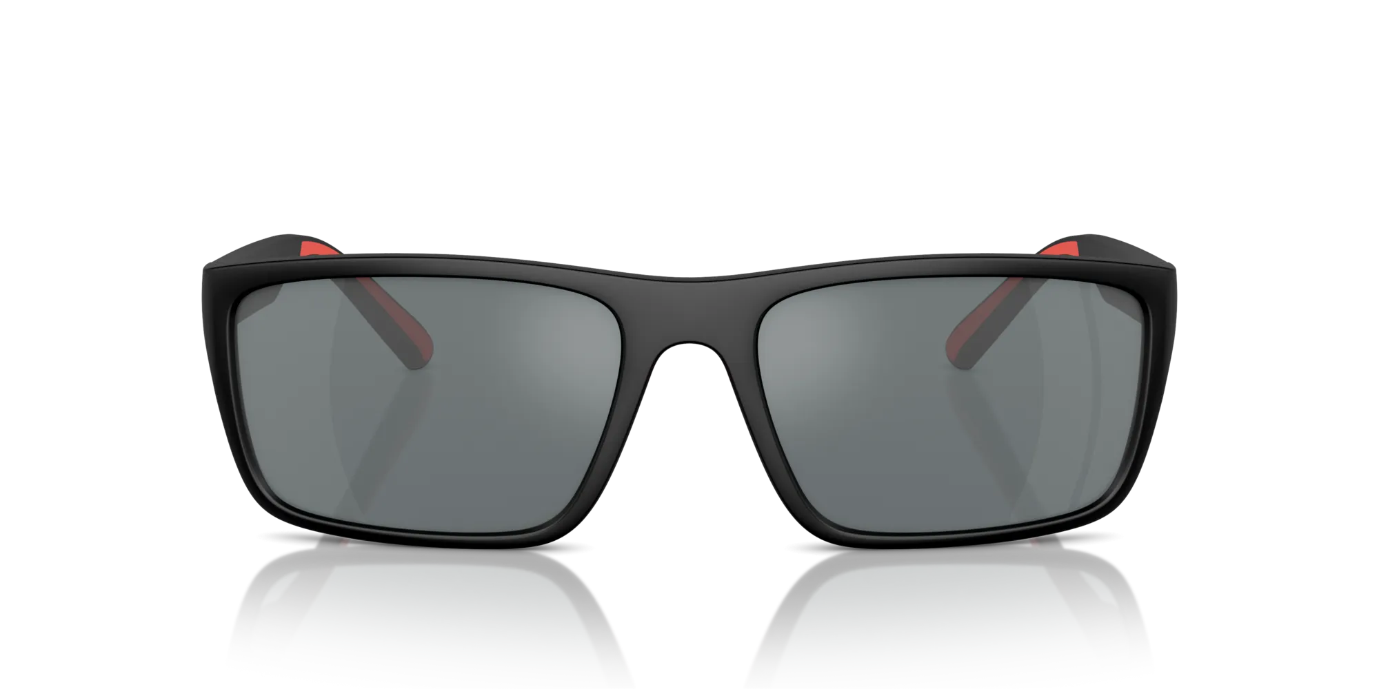 Ferrari Scuderia FZ6003U 504/6G Occhiali da sole Iniettato Nero Grigio Squadrata Specchiate Specchiato - immagine 3