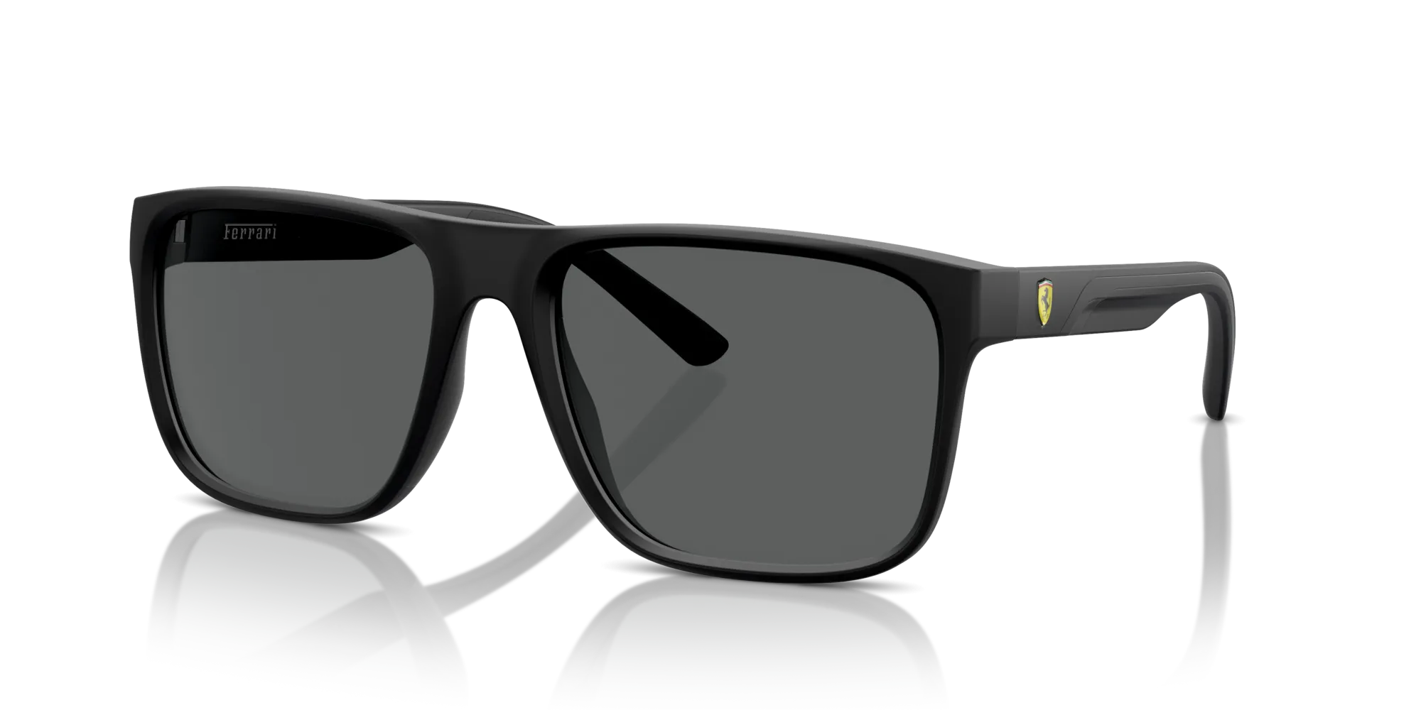 Ferrari Scuderia FZ6002U 504/87 Occhiali da sole Iniettato Nero Grigio Squadrata Normale - immagine 4
