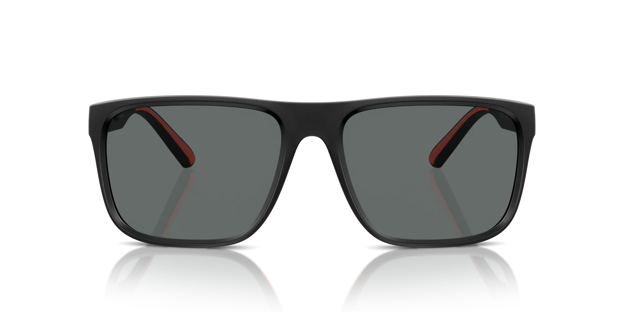 Ferrari Scuderia FZ6002U 504/81 Occhiali da sole Iniettato Nero Grigio Squadrata Polarizzata - immagine 3