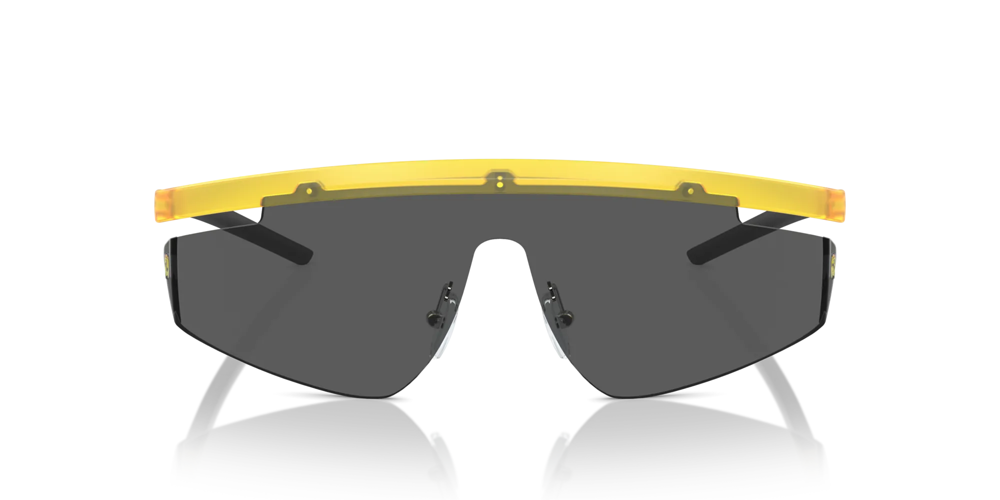 Ferrari Scuderia FZ6001 507/87 Occhiali da sole Iniettato Giallo Grigio Geometrica Normale - immagine 3