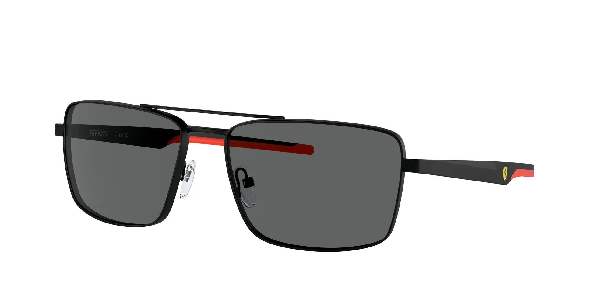 Ferrari Scuderia FZ5001 101/87 Occhiali da sole Metallo Nero Grigio Squadrata Normale - immagine 1
