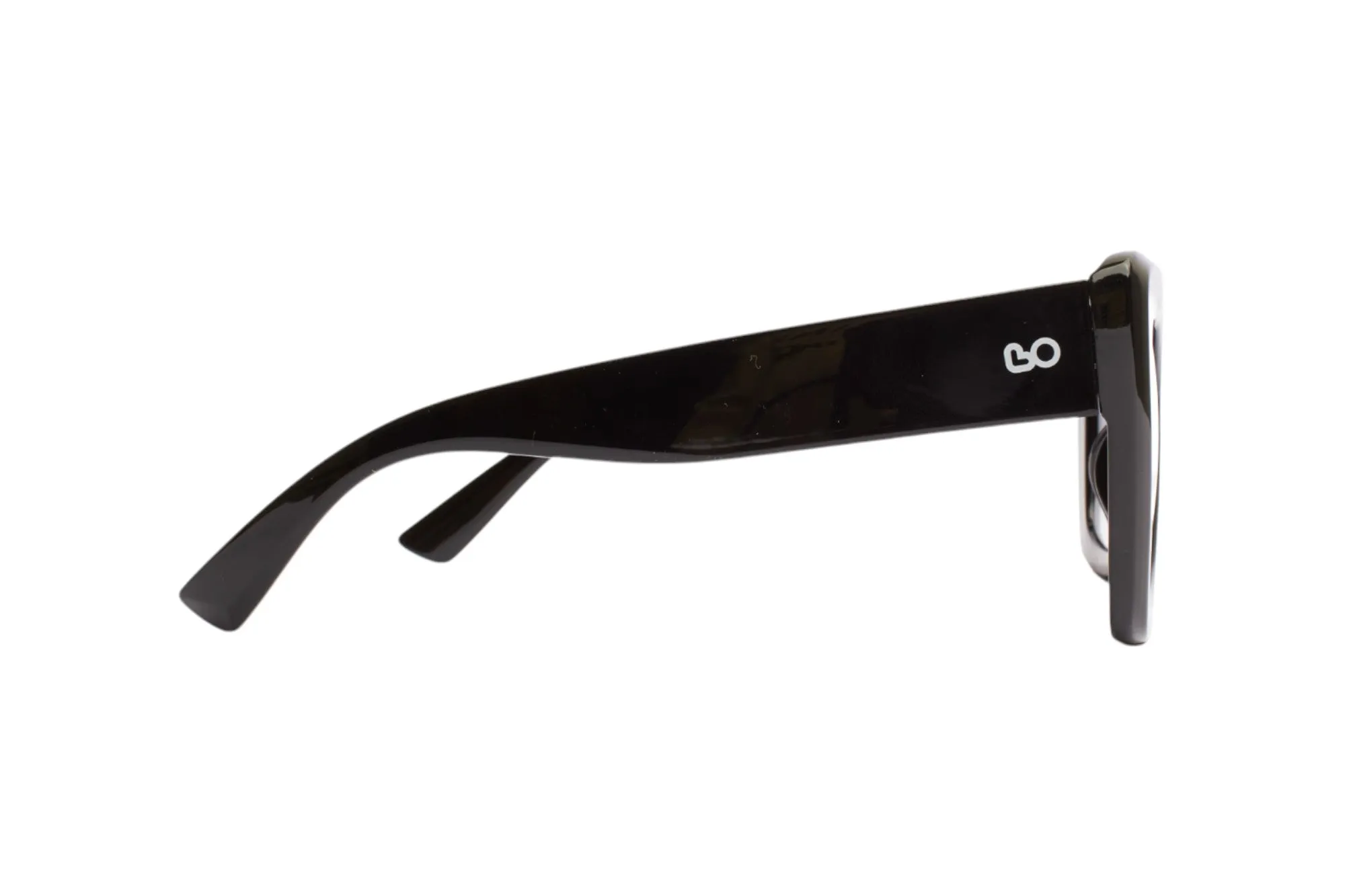 SUN LOVERS Donna SLS089 Nero/Fumo sfumato Occhiali da sole Policarbonato Nero Grigio Squadrata Normale Sfumato - immagine 3