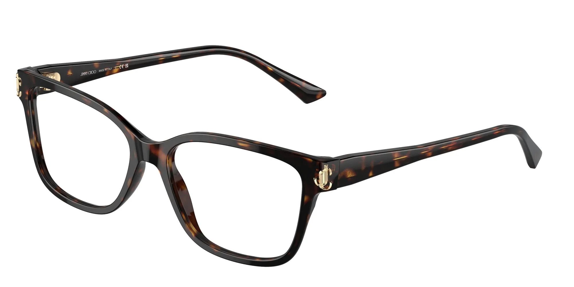 Jimmy Choo JC3012 5002 Montature da vista Acetato Havana Pillow - immagine 1