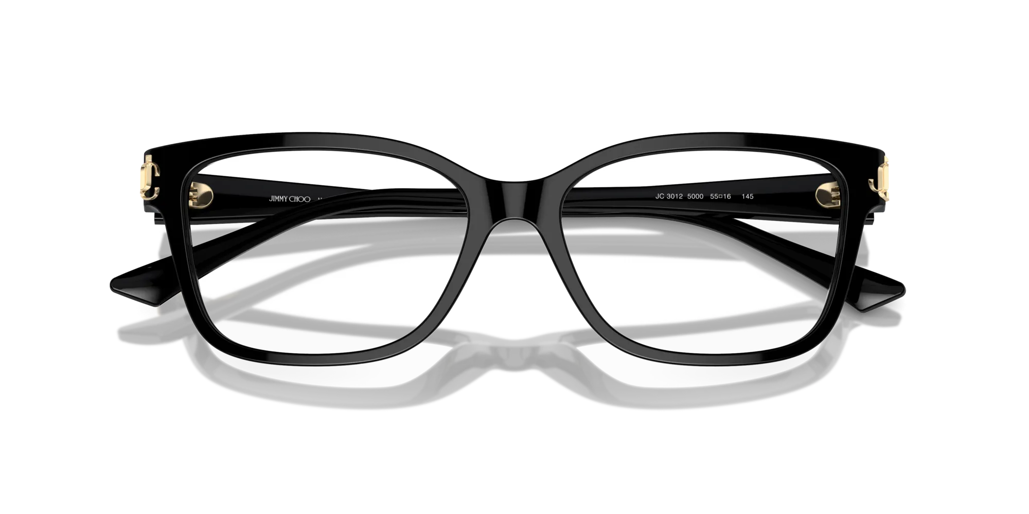 Jimmy Choo JC3012 5000 Montature da vista Acetato Nero Pillow - immagine 2