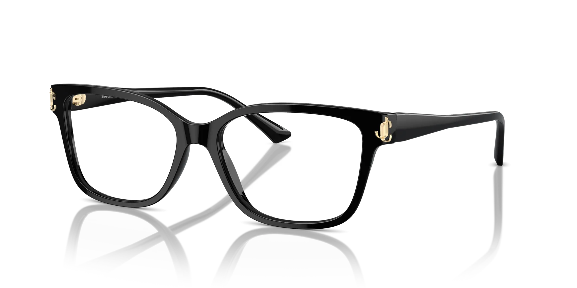 Jimmy Choo JC3012 5000 Montature da vista Acetato Nero Pillow - immagine 4