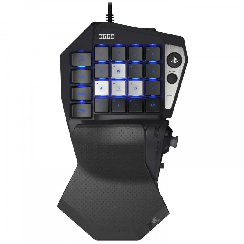 Hori Tactical Assault Commander KB Mini tastiera da gioco meccanica PS5/PS4/PC - immagine 1