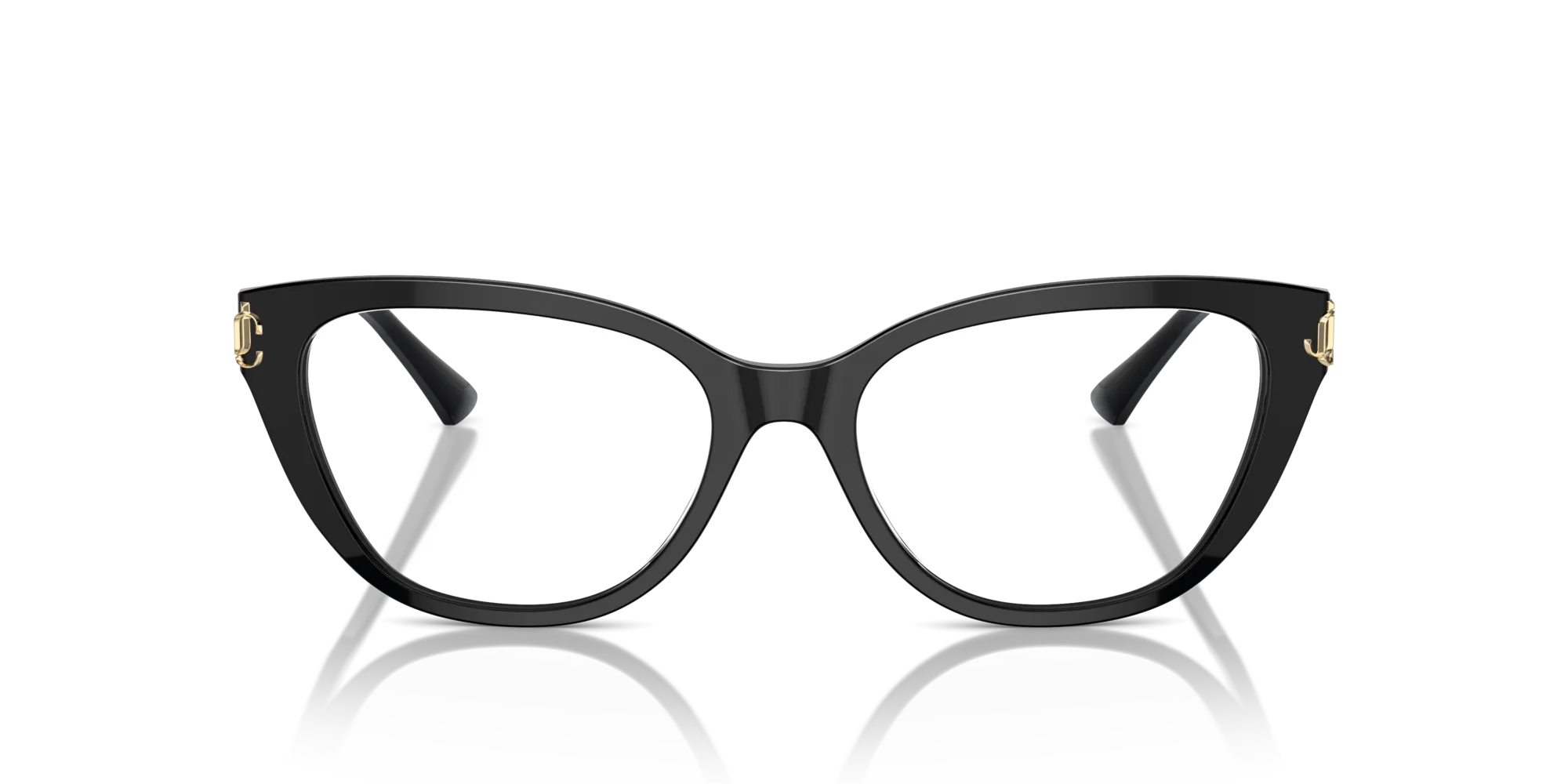 Jimmy Choo JC3011 5000 Montature da vista Acetato Nero Cat Eye - immagine 3