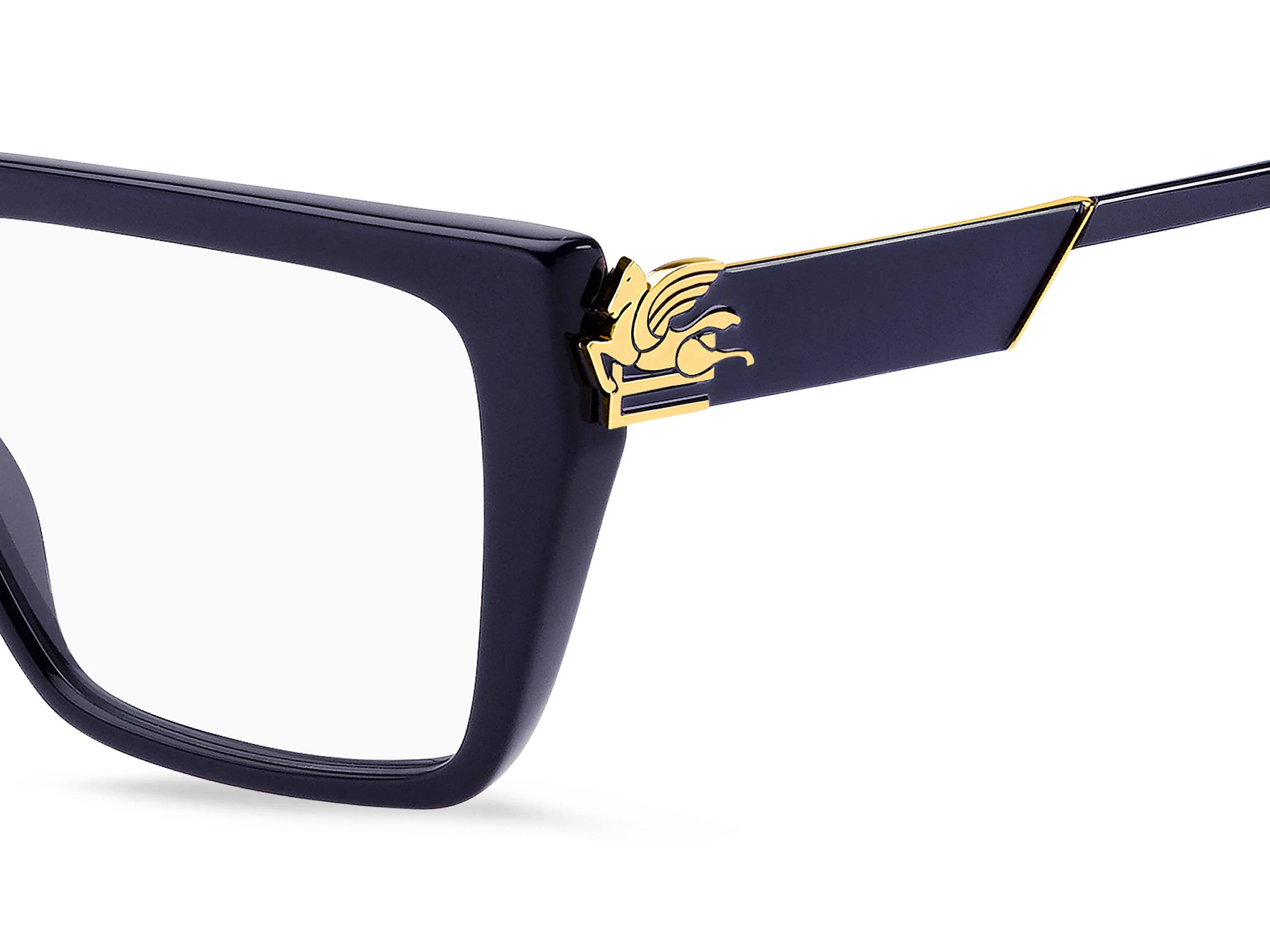 ETRO ETRO 0030 PJP Montature da vista Acetato Blu Squadrata - immagine 3