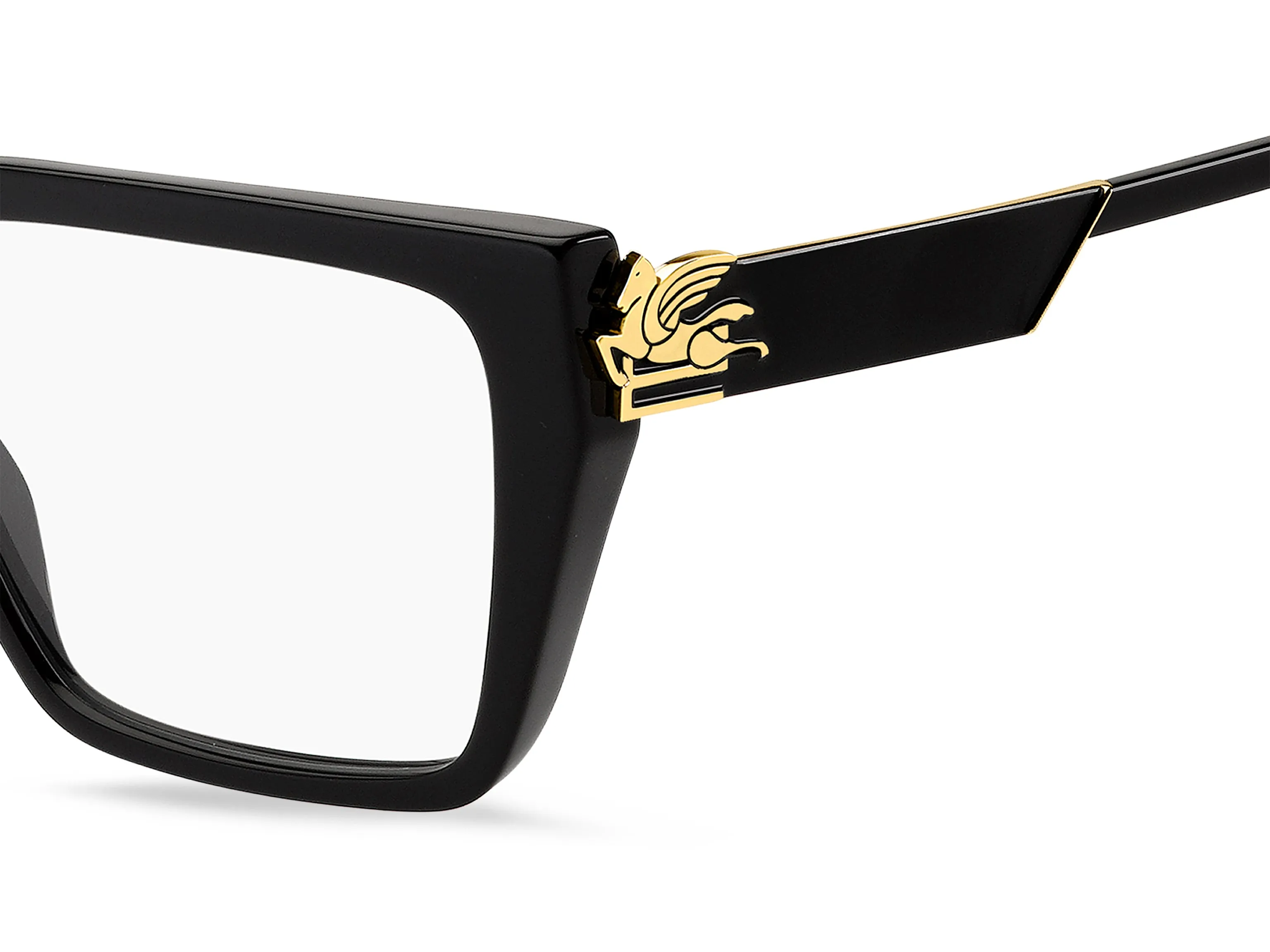 ETRO ETRO 0030 807 Montature da vista Acetato Nero Squadrata - immagine 3