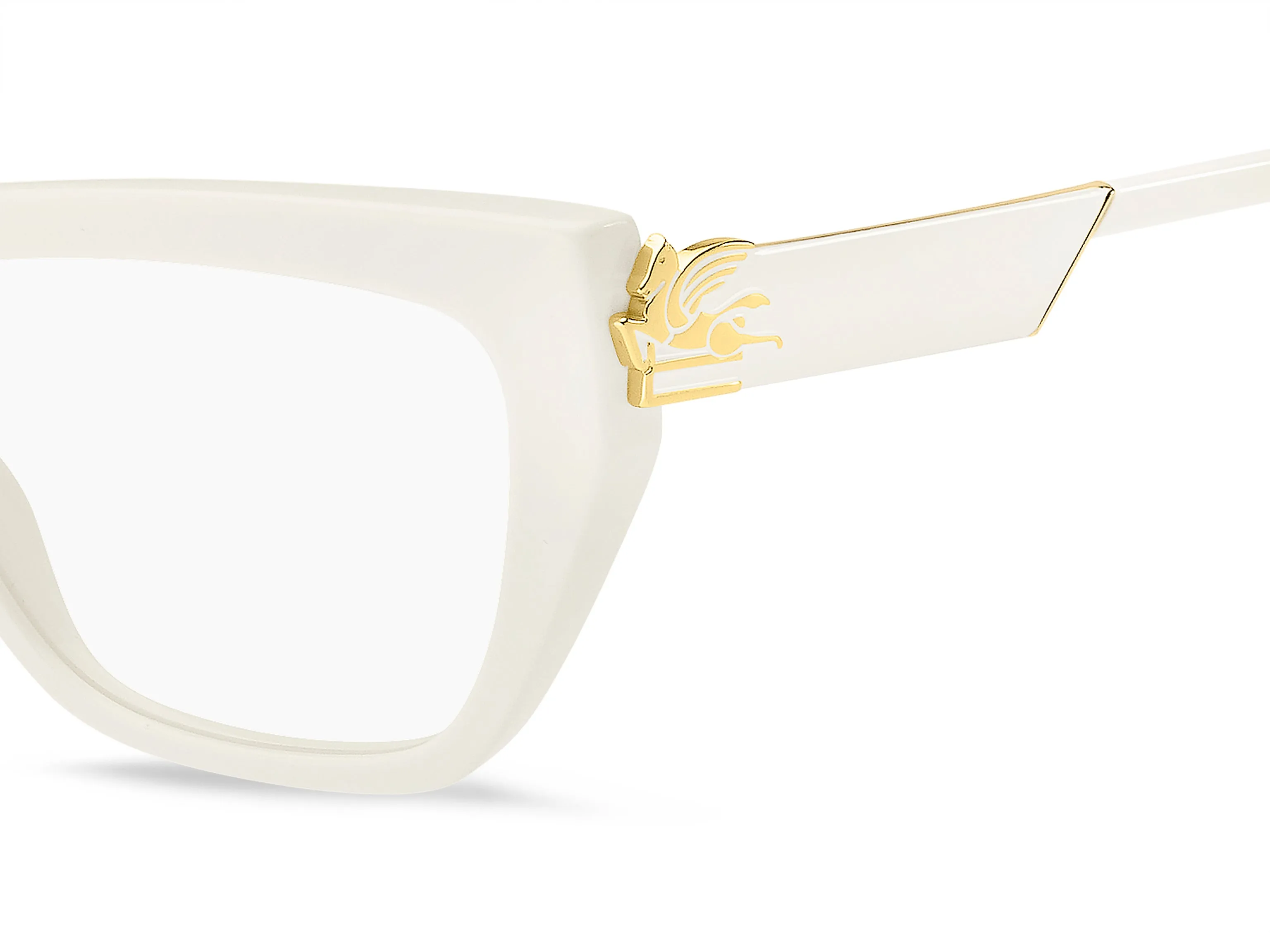 ETRO ETRO 0029 SZJ Montature da vista Acetato Bianco Cat Eye - immagine 3