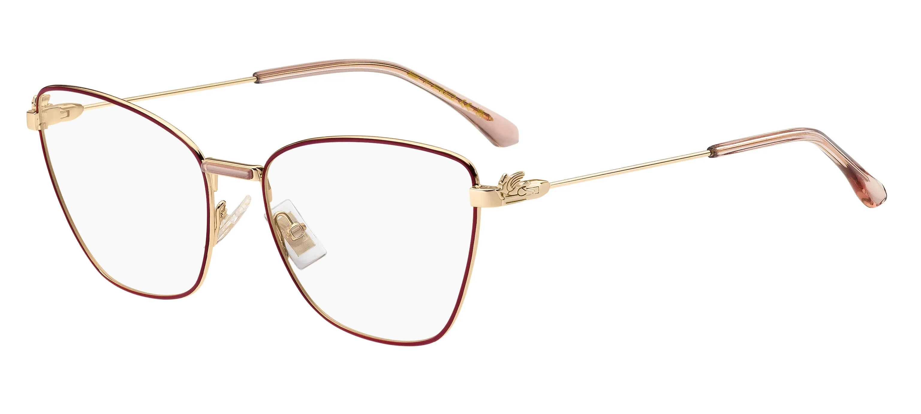 ETRO ETRO 0023 6K3 Montature da vista Metallo Bordeaux Cat Eye - immagine 1