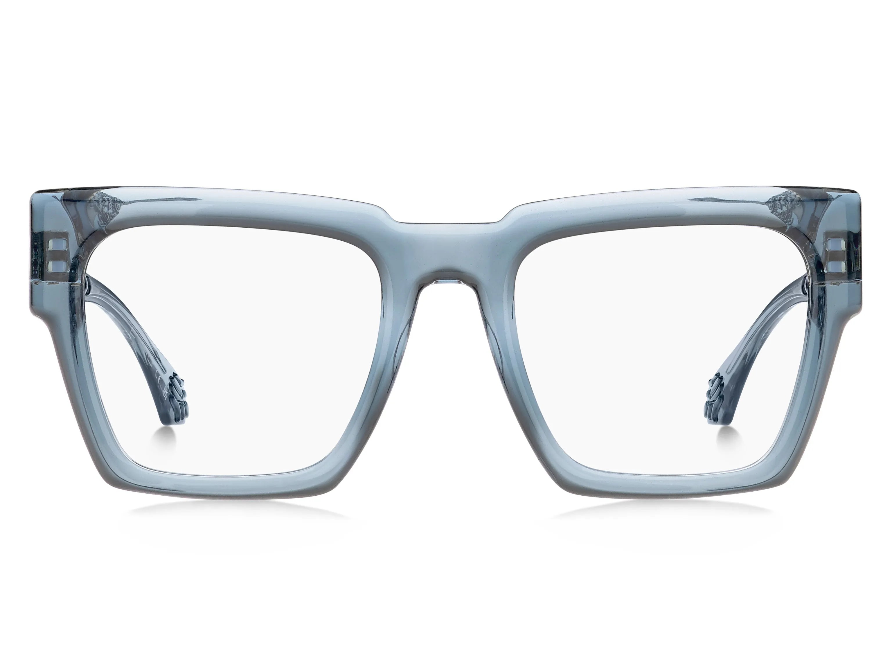 ETRO ETRO 0019 MVU Montature da vista Plastica Azzurro Squadrata - immagine 2