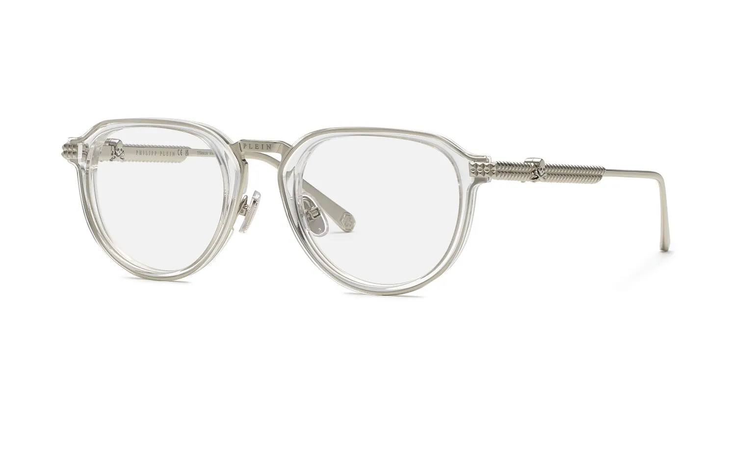 Philipp Plein Philipp Plein VPP116V PLEIN ROCK SUPERHERO 579 Montature da vista - immagine 1