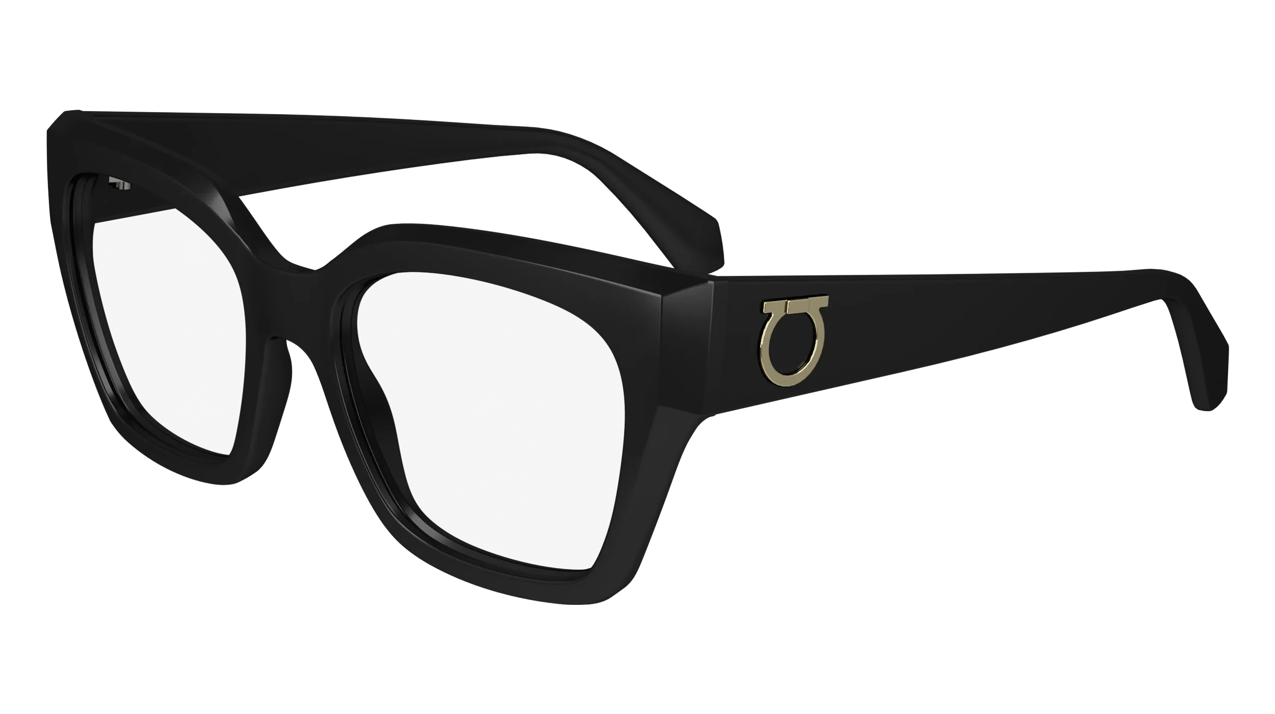 Ferragamo SF2983 001 Montature da vista Acetato Nero Squadrata Normale Normale - immagine 1