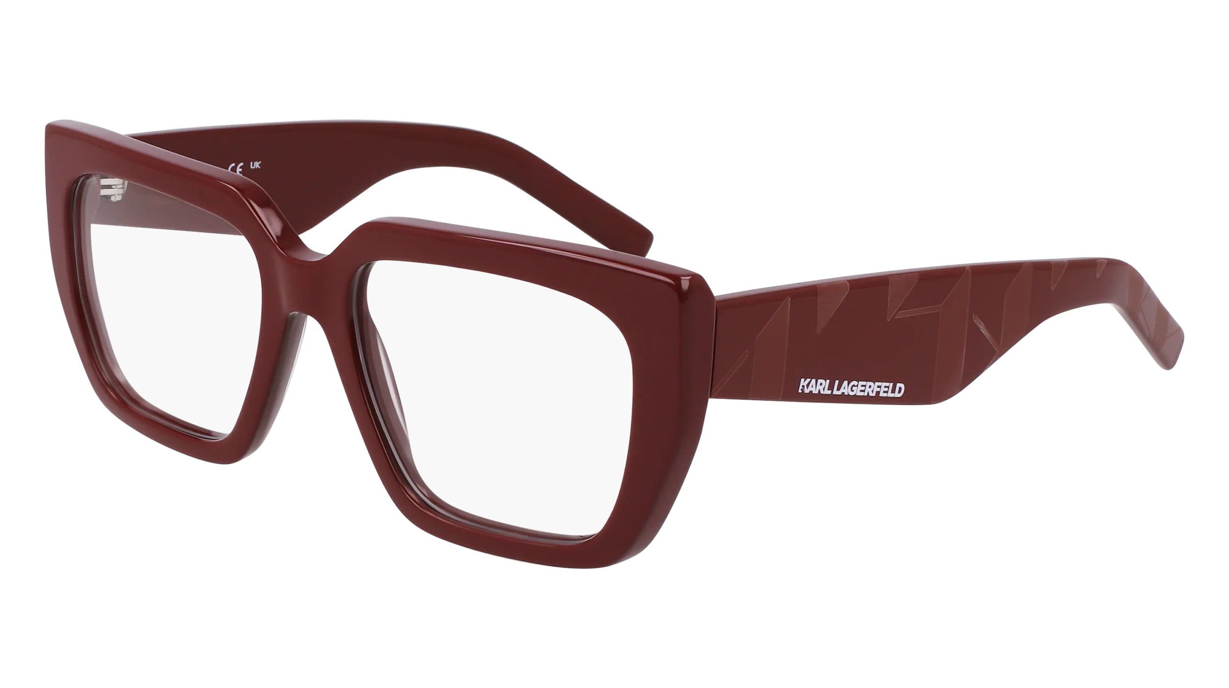 Karl Lagerfeld KL6159 601 Montature da vista Acetato Bordeaux Squadrata Normale Normale - immagine 1