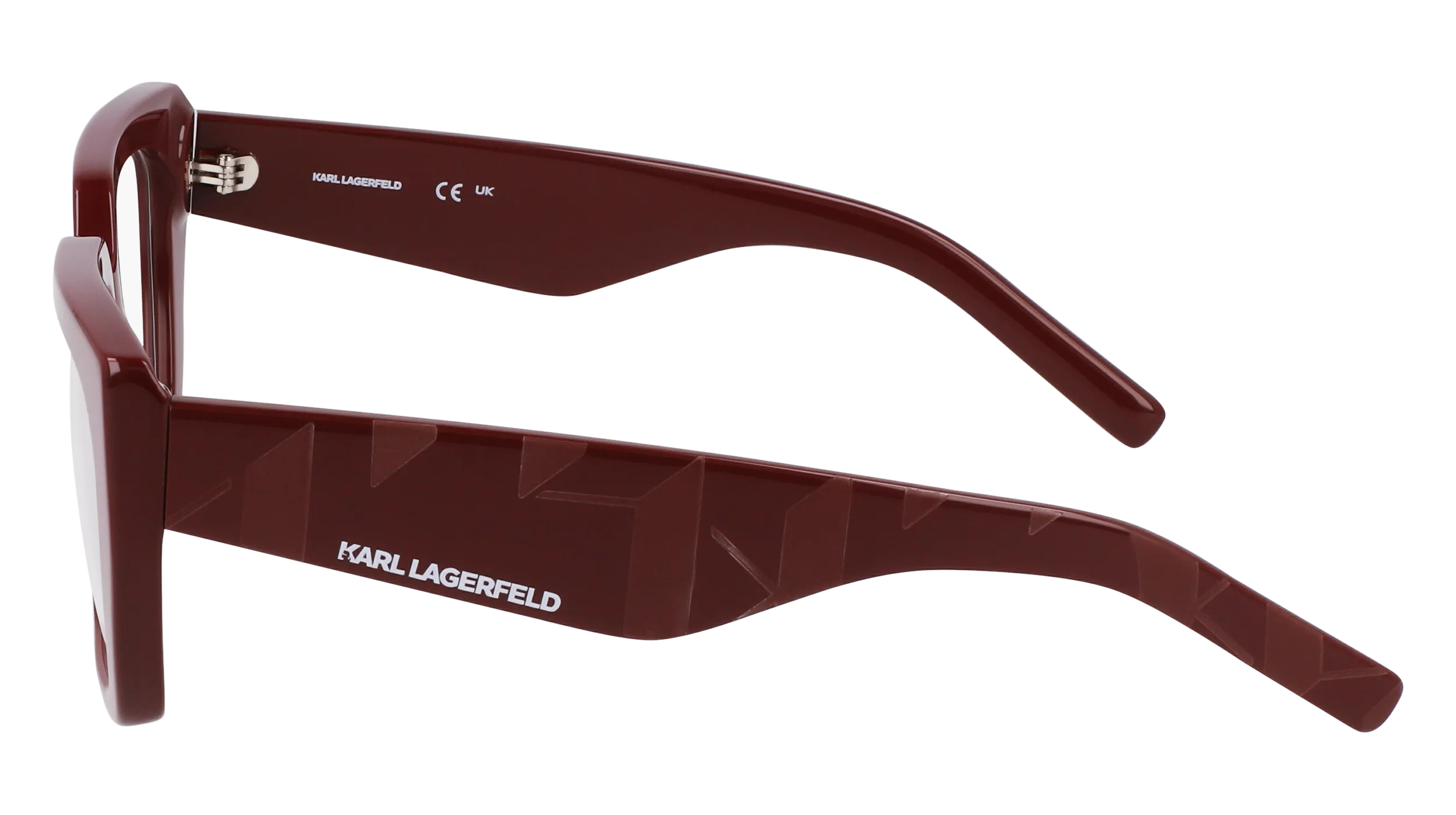 Karl Lagerfeld KL6159 601 Montature da vista Acetato Bordeaux Squadrata Normale Normale - immagine 4