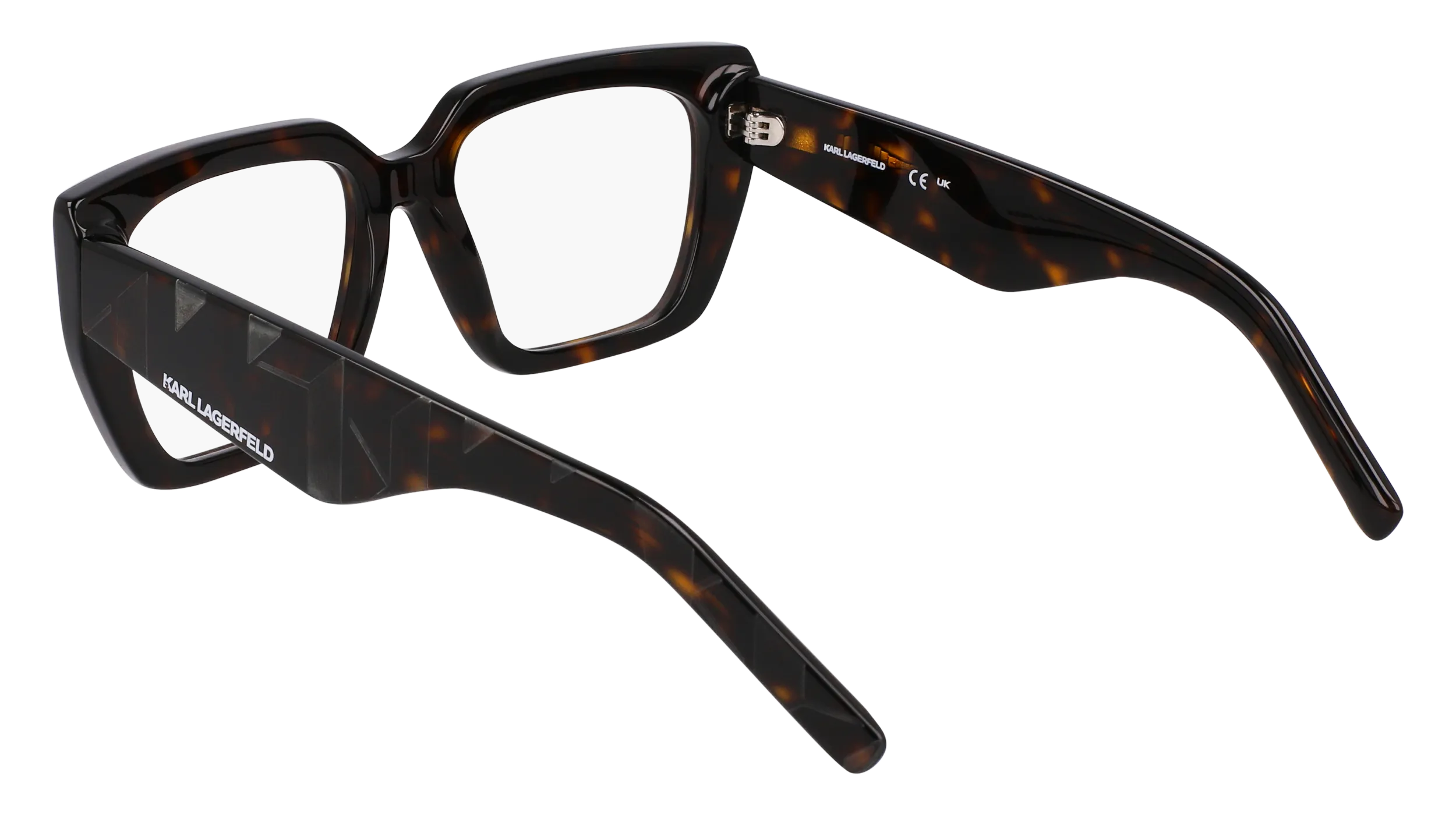 Karl Lagerfeld KL6159 242 Montature da vista Acetato Havana Squadrata Normale Normale - immagine 3