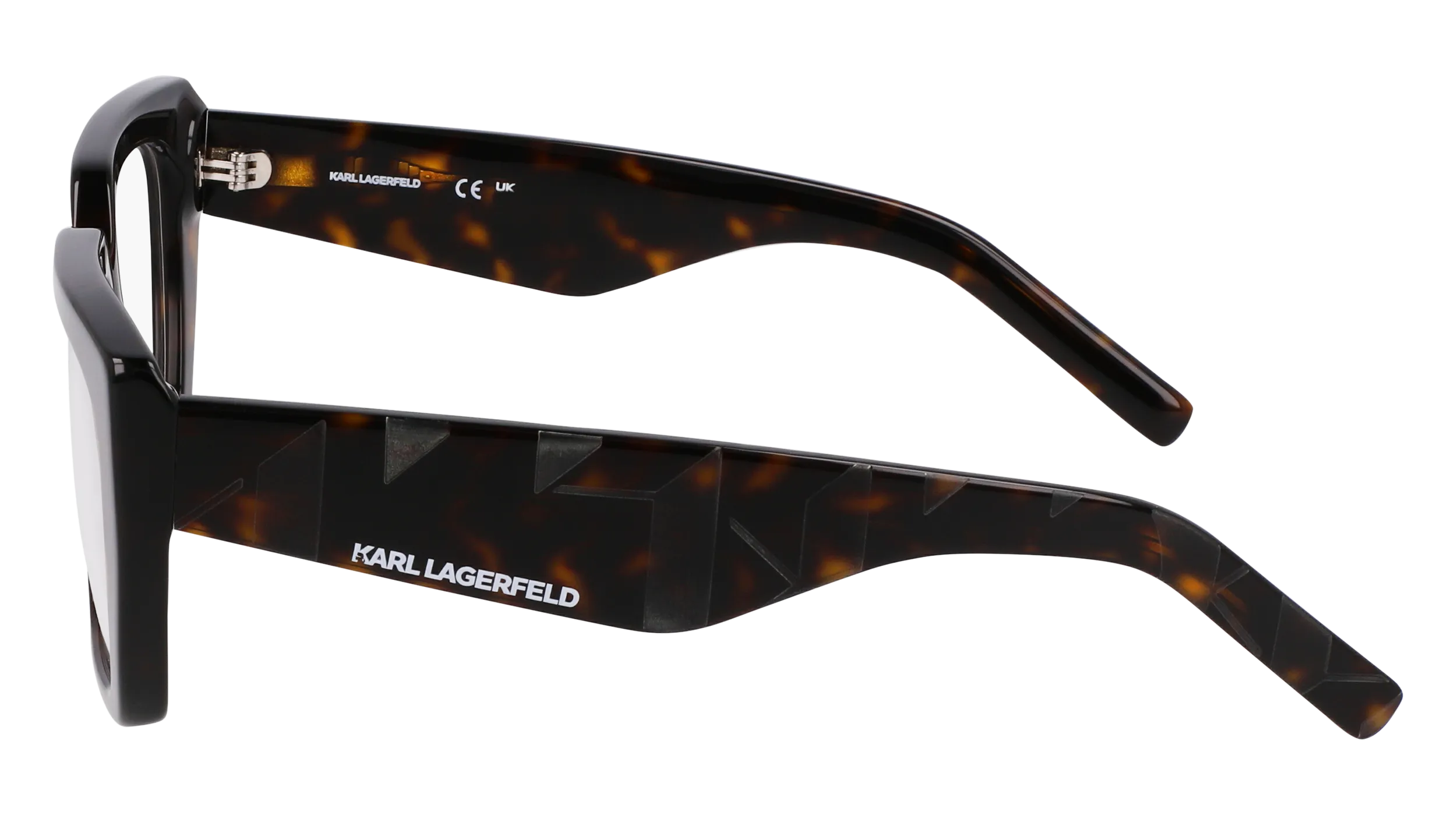 Karl Lagerfeld KL6159 242 Montature da vista Acetato Havana Squadrata Normale Normale - immagine 4