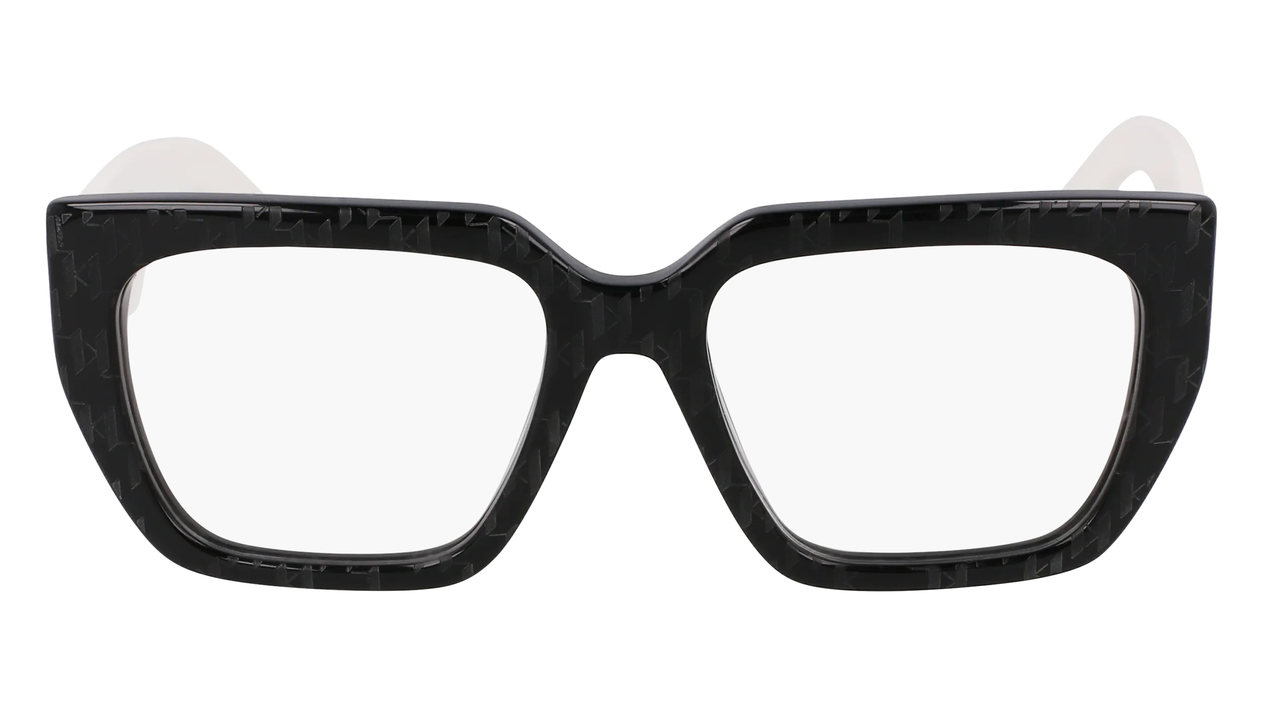 Karl Lagerfeld KL6159 006 Montature da vista Acetato Nero Squadrata Normale Normale - immagine 2