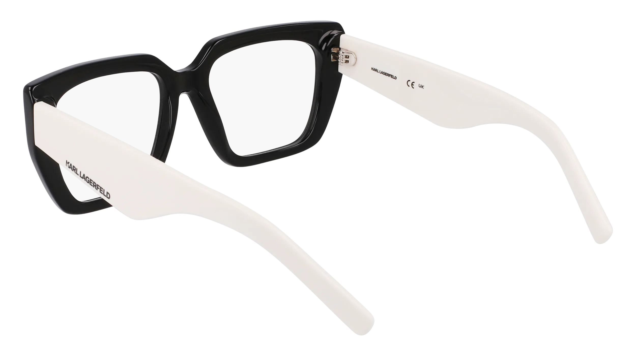 Karl Lagerfeld KL6159 006 Montature da vista Acetato Nero Squadrata Normale Normale - immagine 3