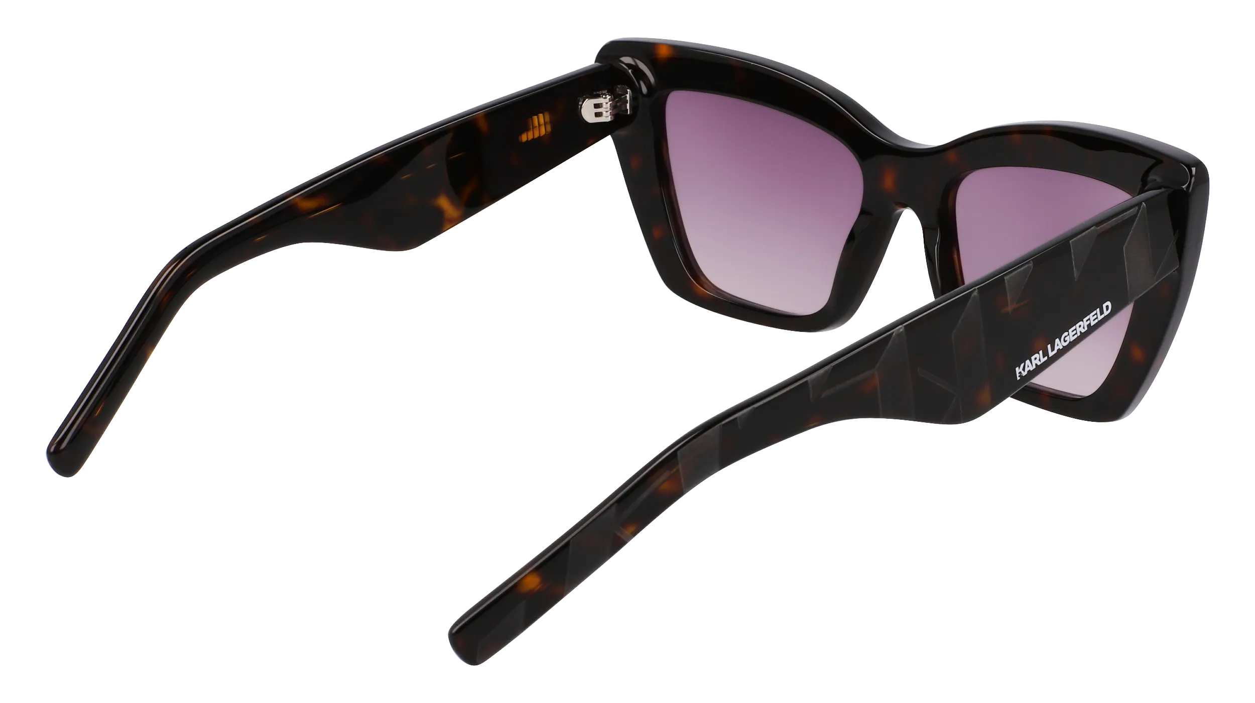 Karl Lagerfeld KL6158S 242 Occhiali da sole Acetato Havana Cat Eye Normale Normale - immagine 4