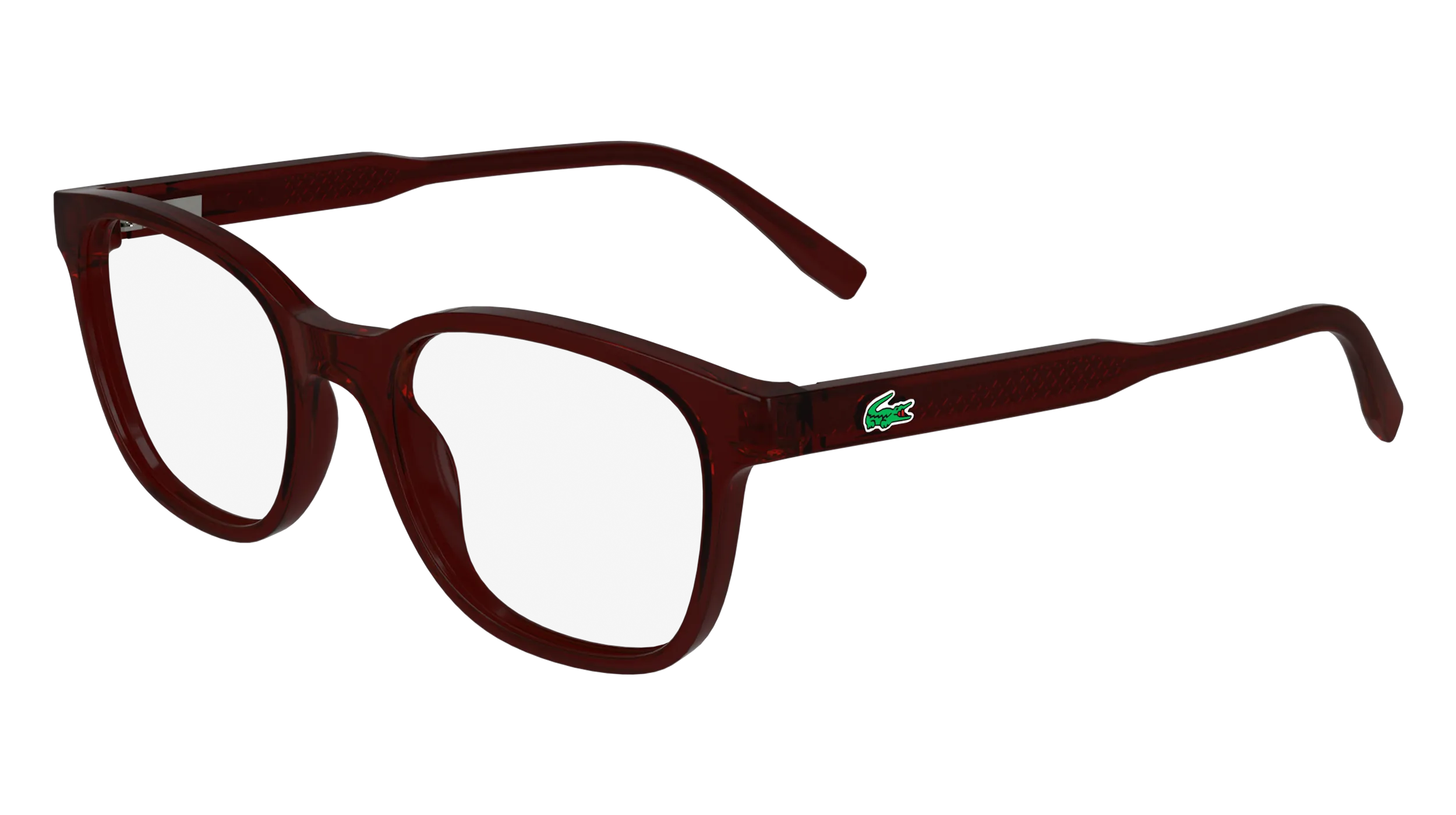 Lacoste L3660 604 Montature da vista bambino Bio-iniettato Bordeaux Rotonda Normale Normale - immagine 1