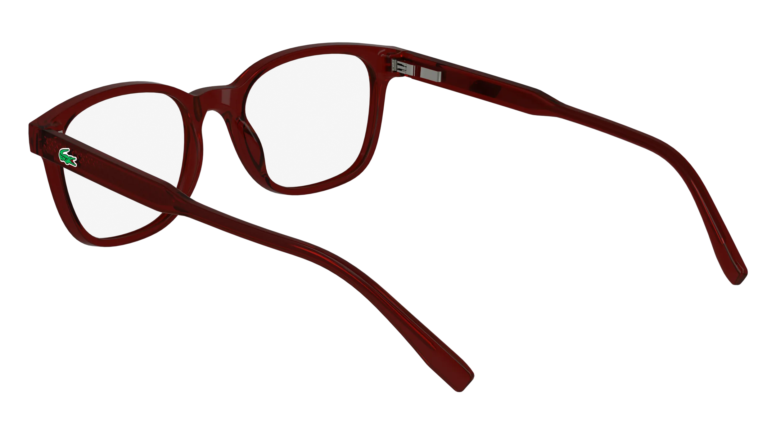 Lacoste L3660 604 Montature da vista bambino Bio-iniettato Bordeaux Rotonda Normale Normale - immagine 3