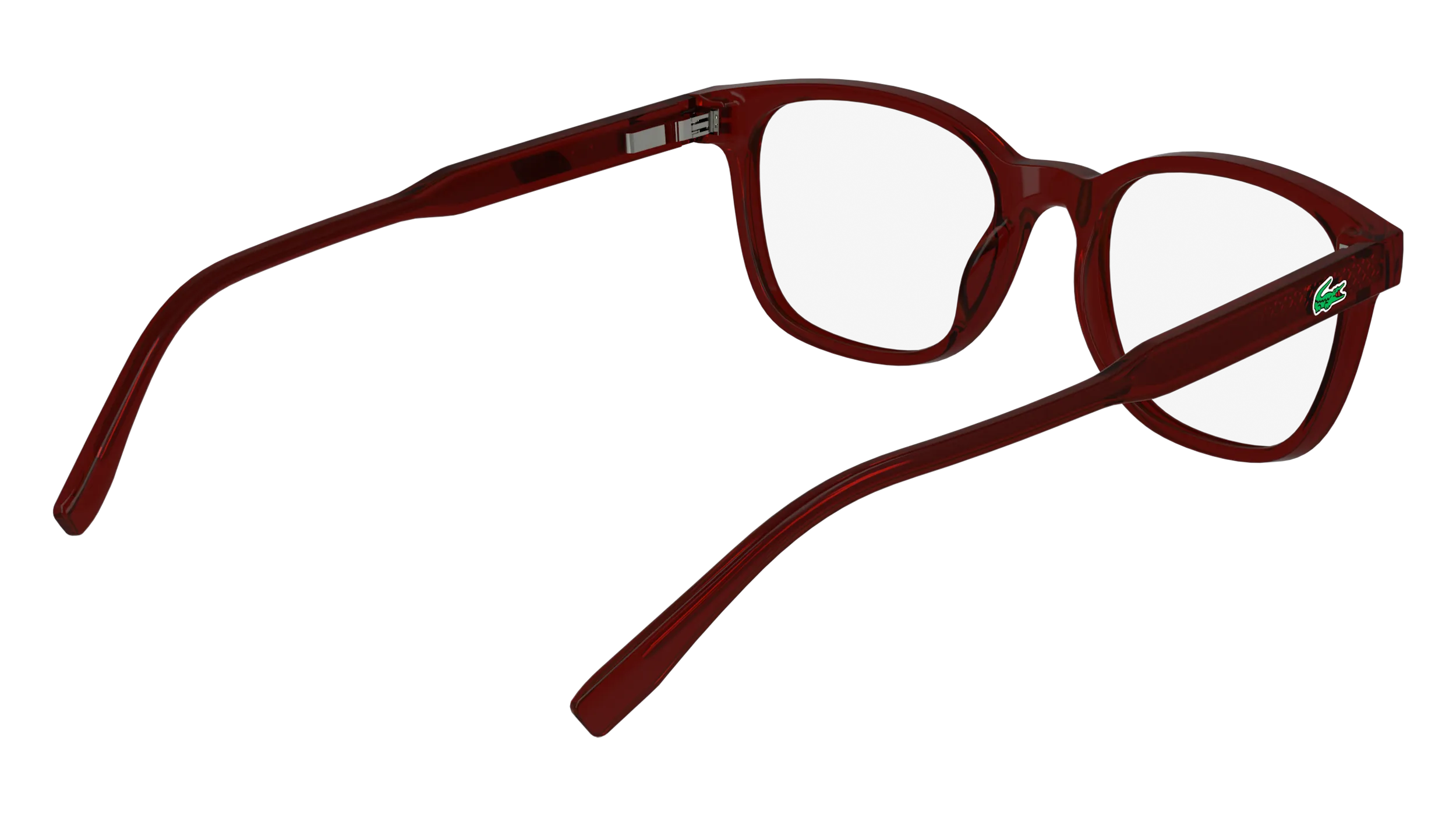 Lacoste L3660 604 Montature da vista bambino Bio-iniettato Bordeaux Rotonda Normale Normale - immagine 4