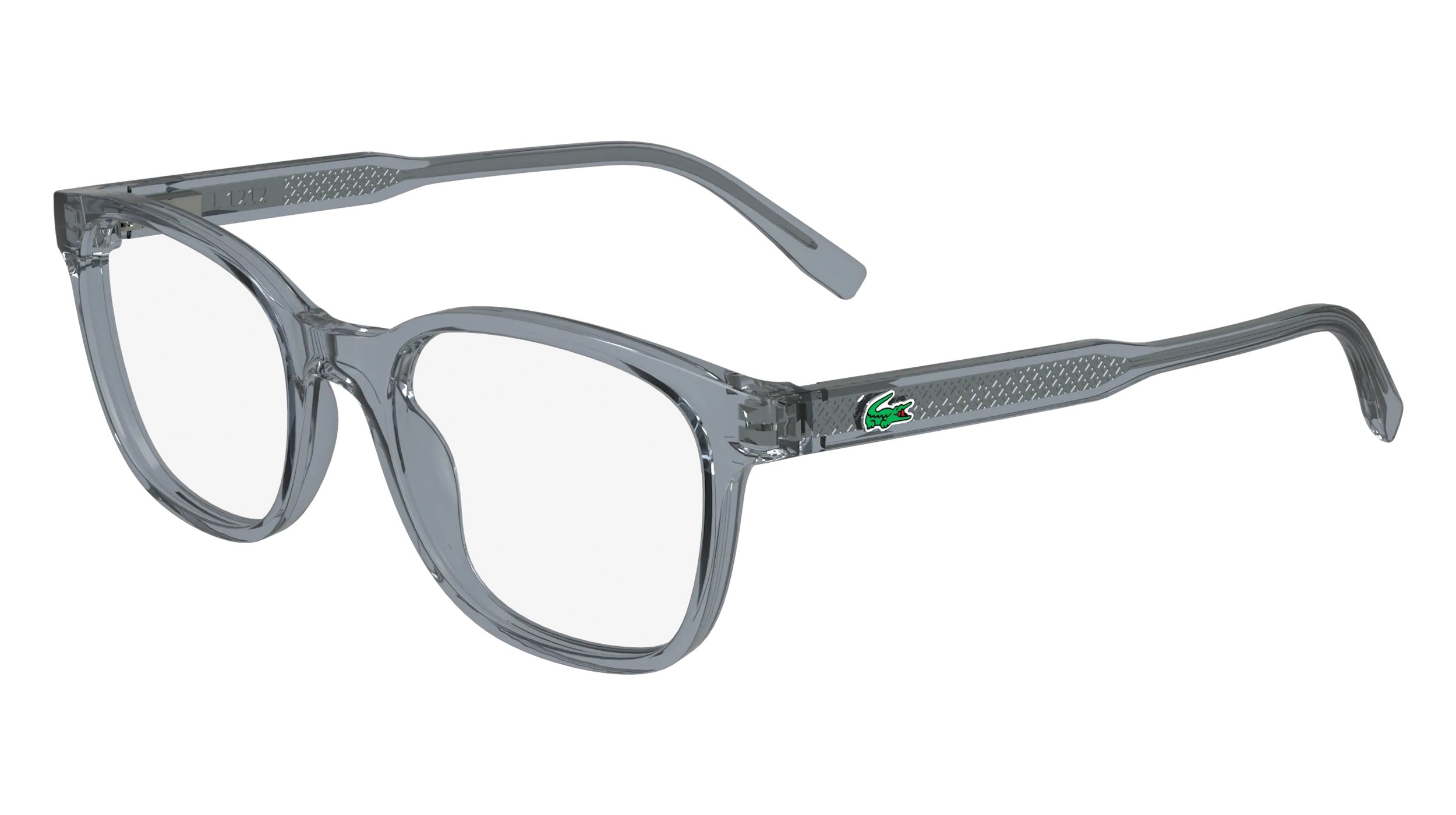Lacoste L3660 020 Montature da vista bambino Bio-iniettato Grigio Rotonda Normale Normale - immagine 1