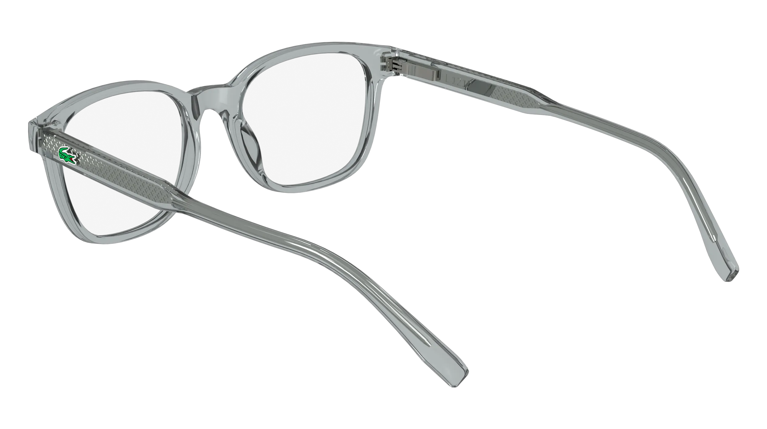 Lacoste L3660 020 Montature da vista bambino Bio-iniettato Grigio Rotonda Normale Normale - immagine 3