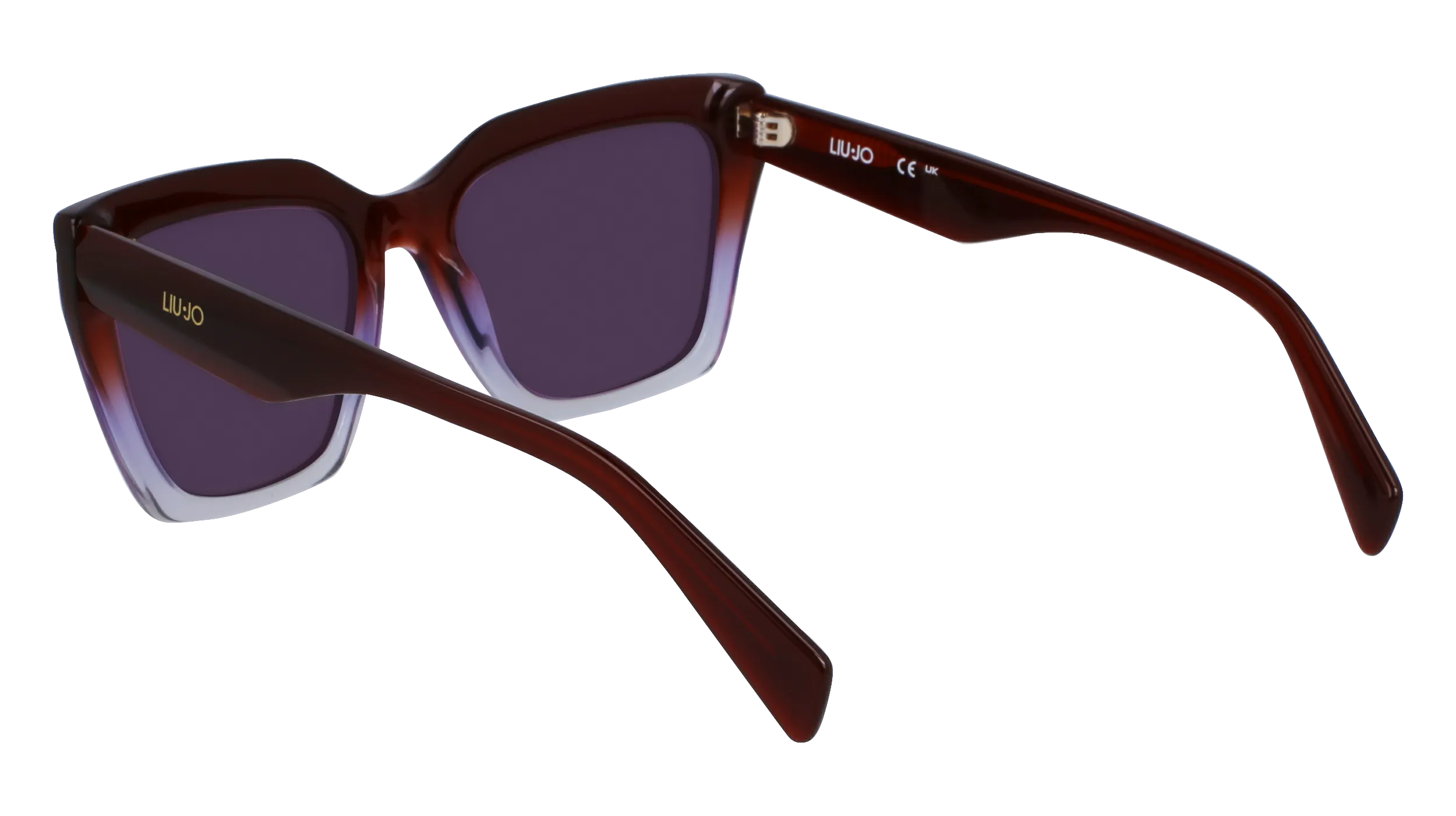 Liu Jo LJ795S 208 Occhiali da sole Acetato Viola Viola Squadrata Normale - immagine 3