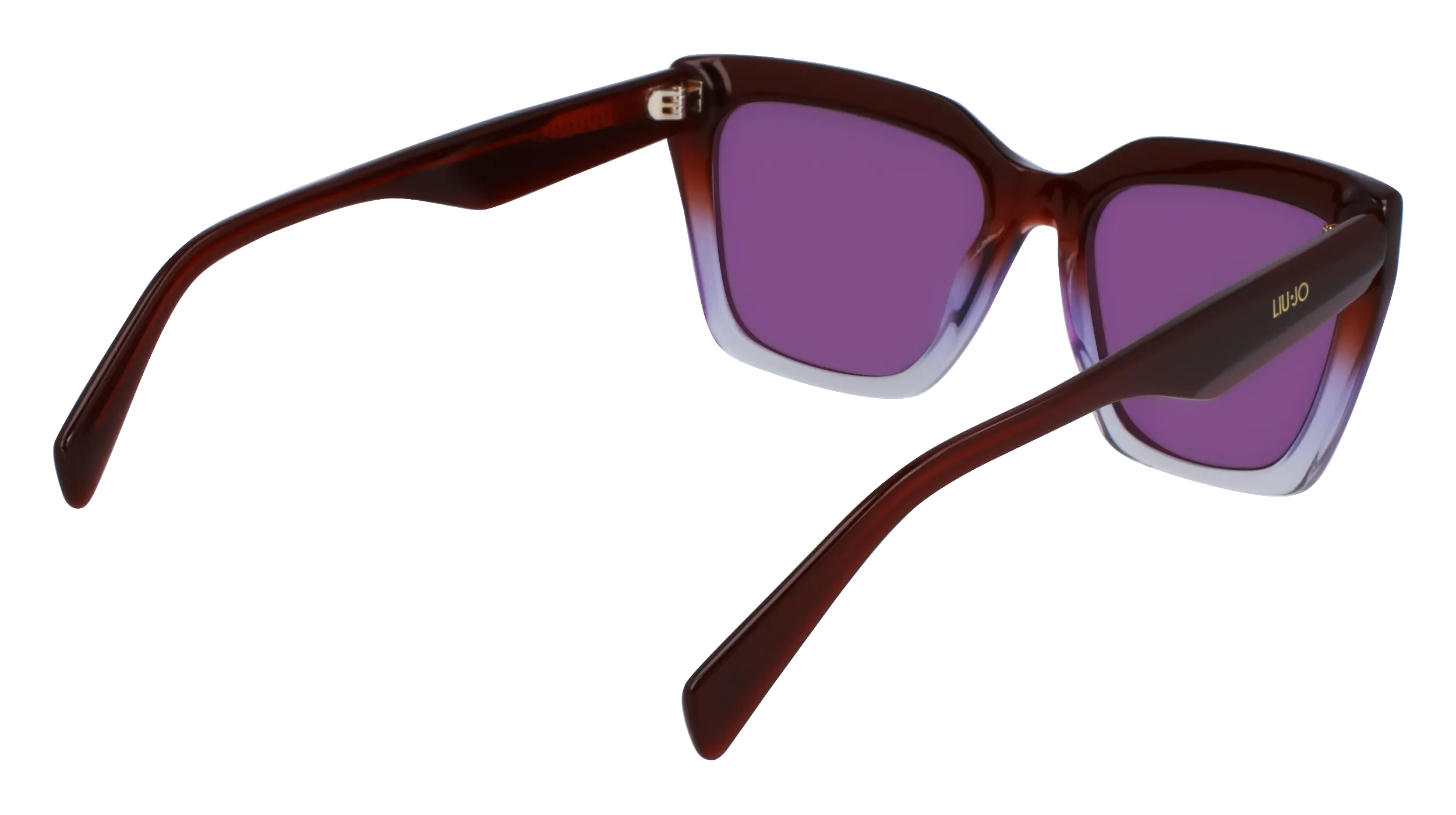 Liu Jo LJ795S 208 Occhiali da sole Acetato Viola Viola Squadrata Normale - immagine 4