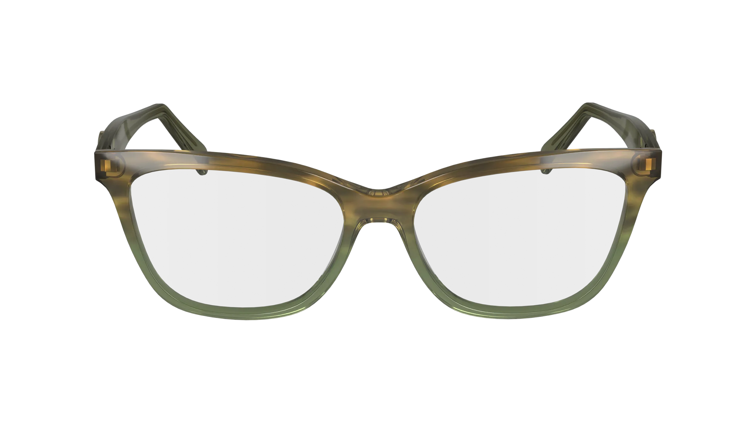 LONGCHAMP LO2744 306 Montature da vista Acetato Verde Squadrata Normale Normale - immagine 2