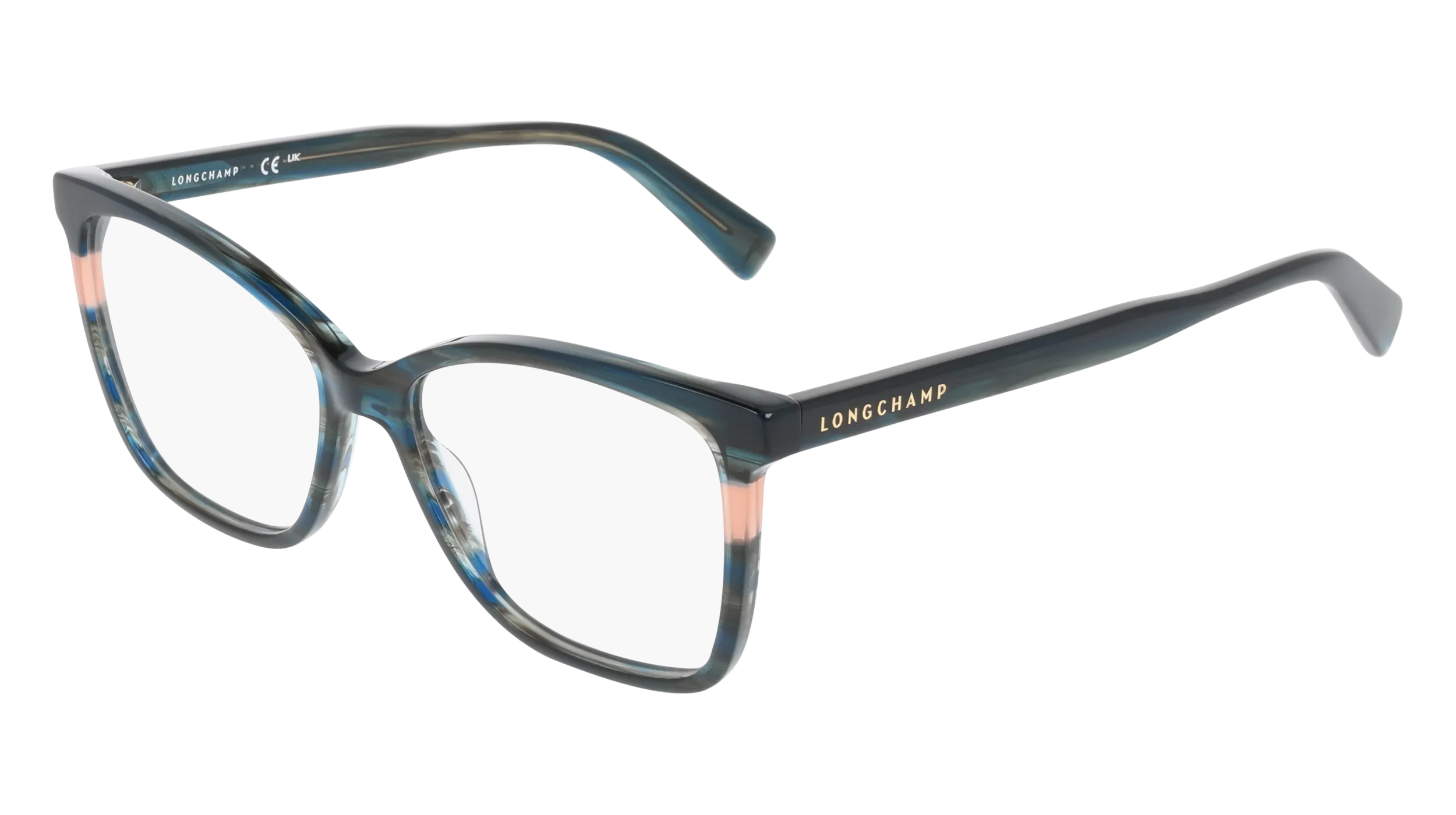 LONGCHAMP LO2741 308 Montature da vista Acetato Verde Squadrata Normale Normale - immagine 1