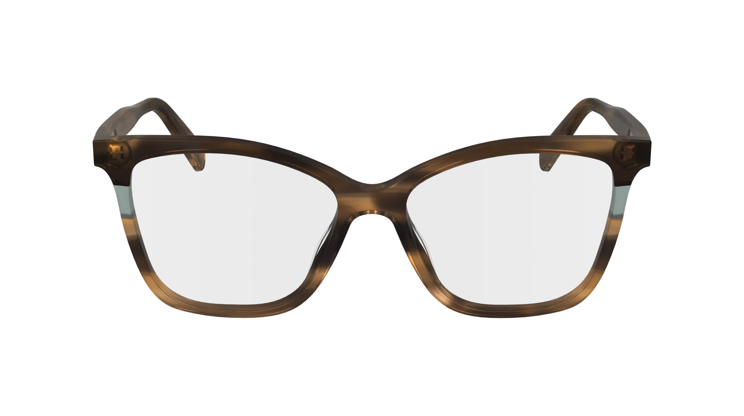 LONGCHAMP LO2741 211 Montature da vista Acetato Marrone Squadrata Normale Normale - immagine 2