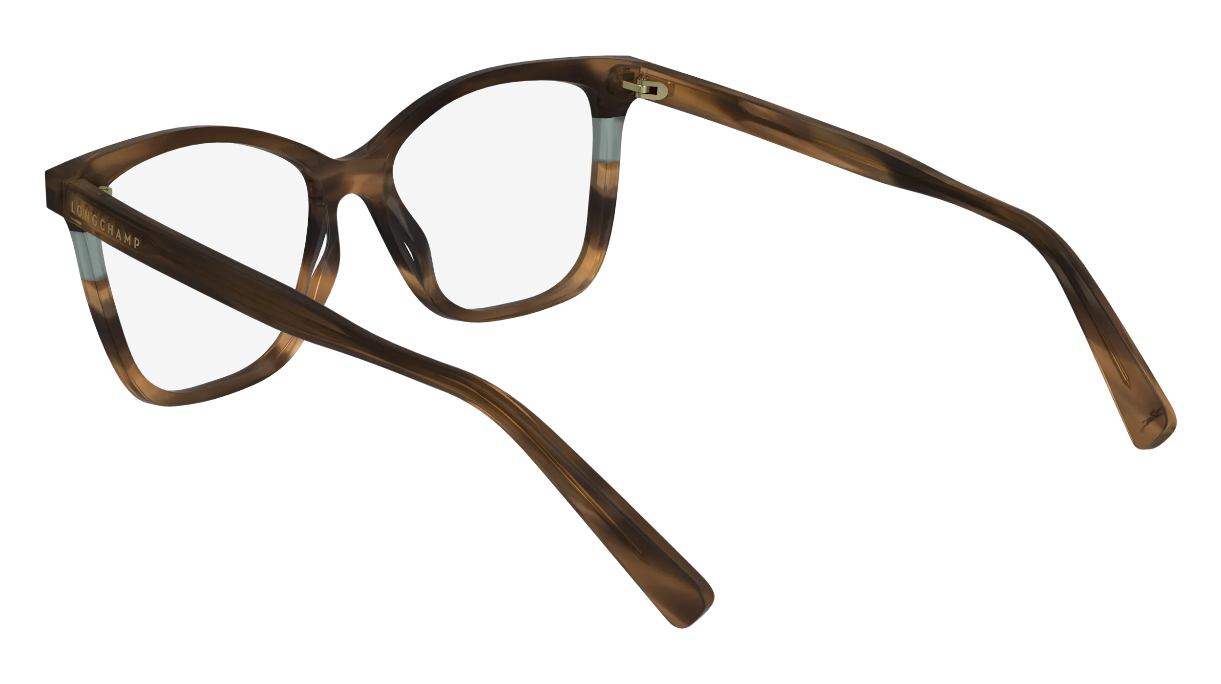 LONGCHAMP LO2741 211 Montature da vista Acetato Marrone Squadrata Normale Normale - immagine 3