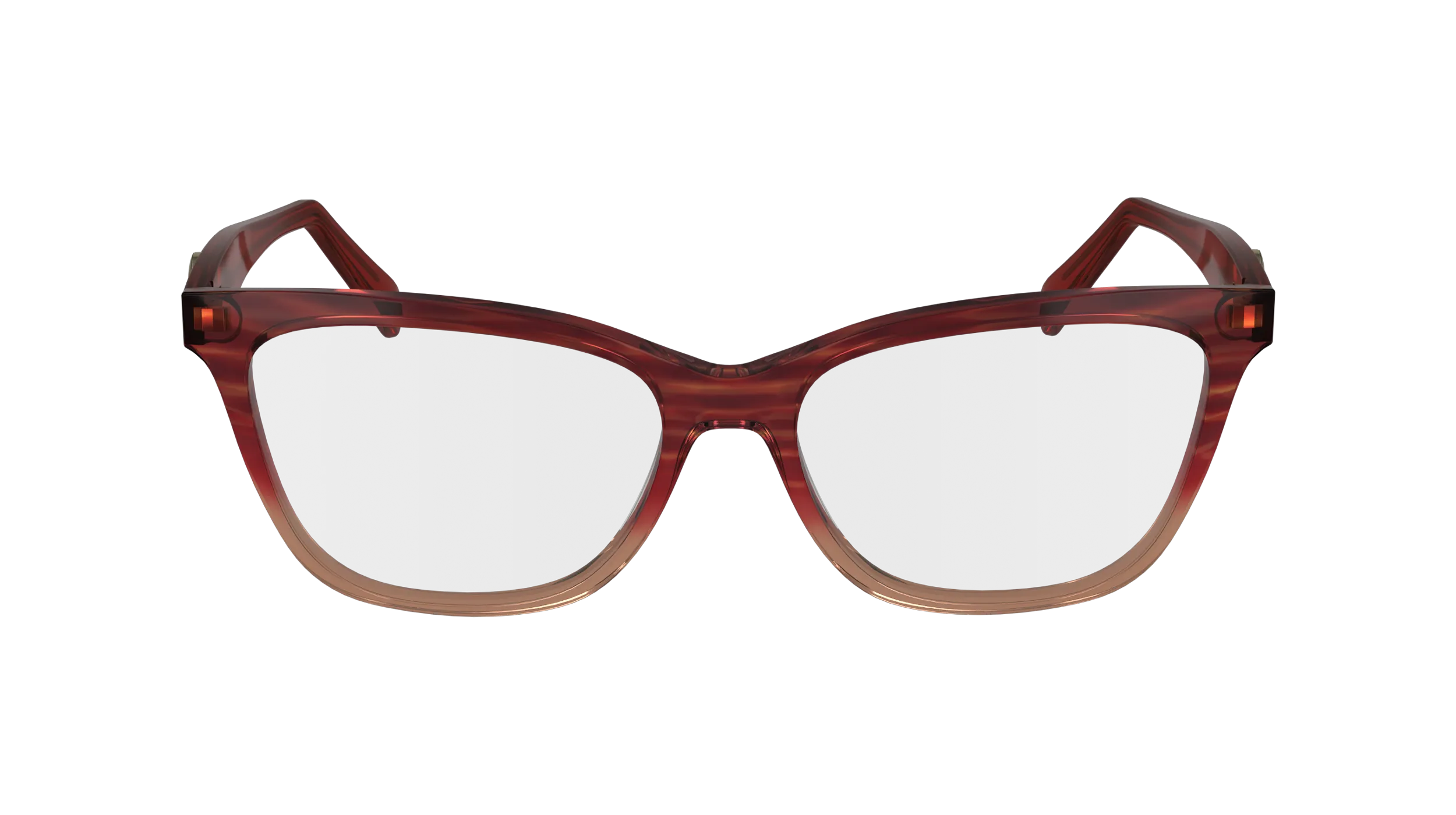 LONGCHAMP LO2744 606 Montature da vista Acetato Rosso Squadrata Normale Normale - immagine 2