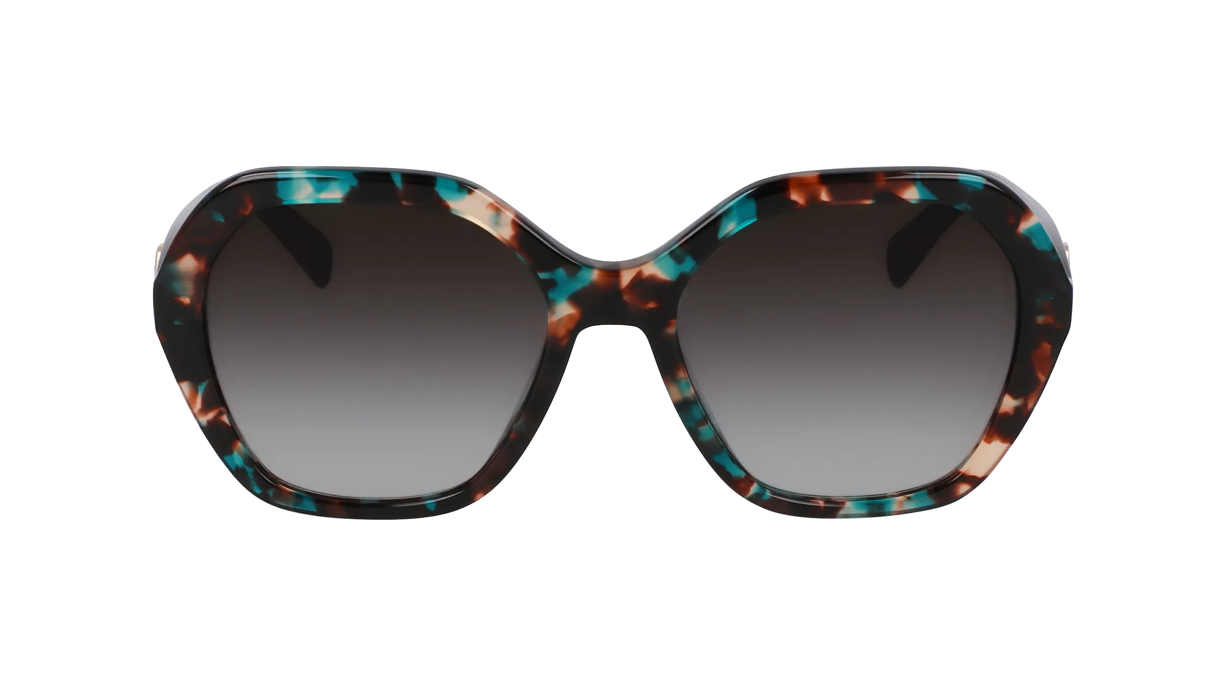 LONGCHAMP LO759S 309 Occhiali da sole Acetato Verde Squadrata Normale Normale - immagine 2